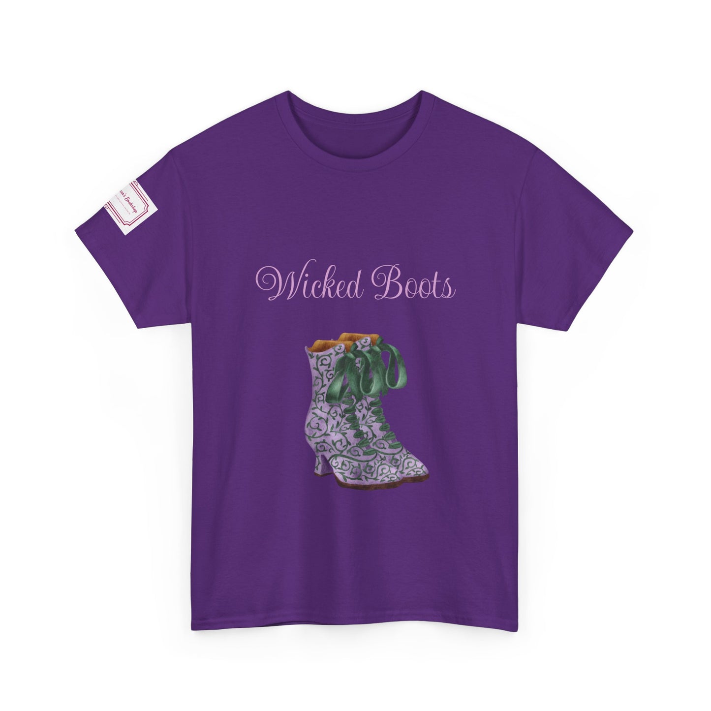 US (Ww) Wicked Boots Graphic Unisex Heavy Cotton Tee