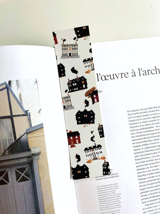 lesillustrationsdelou - Bladwijzer: huizen in Salem - The Dreamer's Bookshop.