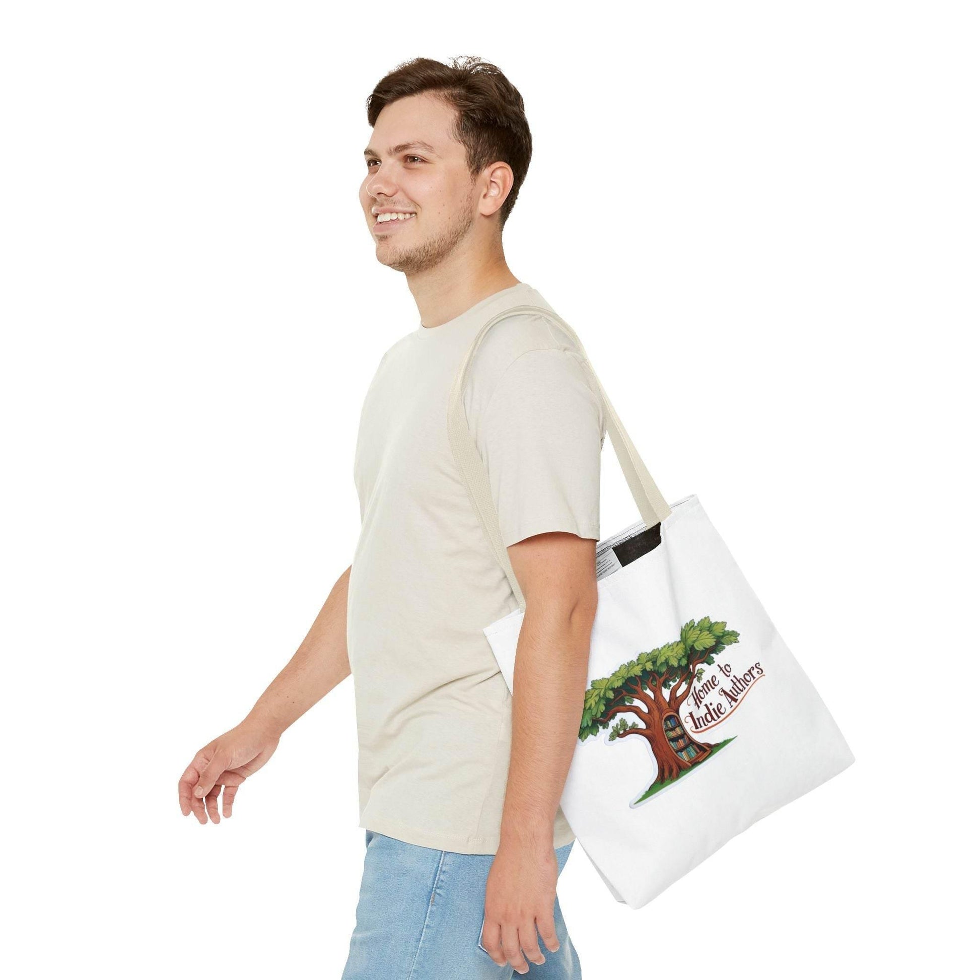 Literary Tote Bag - Home to Indie Authors & The Dreamer's Bookshop Designs - The Dreamer's Bookshop.