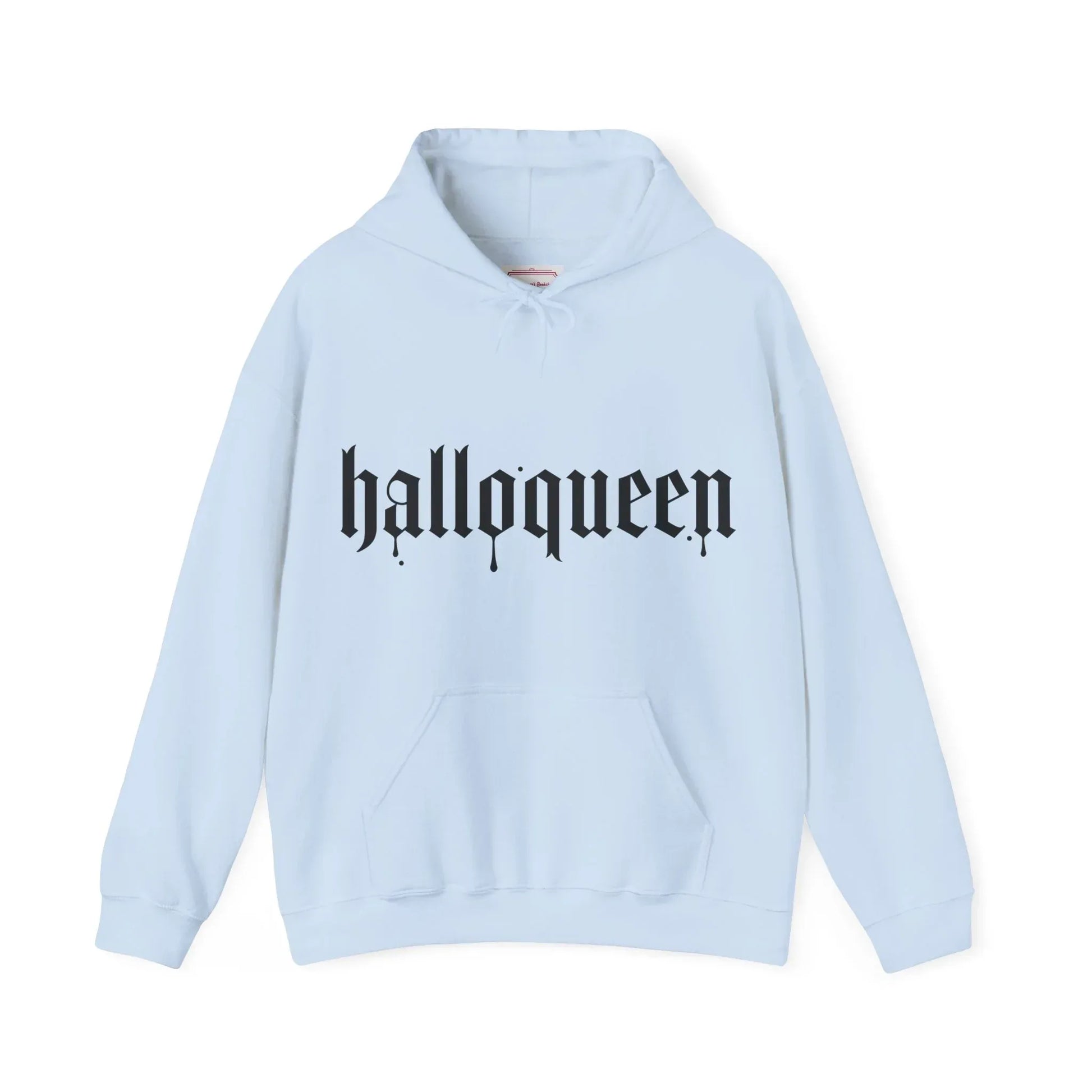 Halloqueen Hooded Sweatshirt - Perfect for Spooky Lovers - The Dreamer's Bookshop.