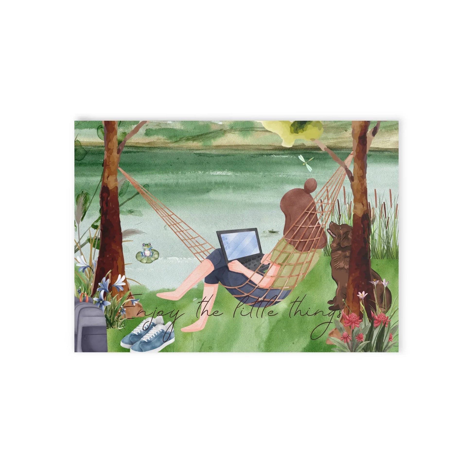 The Dreamer's Bookshop "Lake" Enjoy the Little Things - The Dreamer's Bookshop.