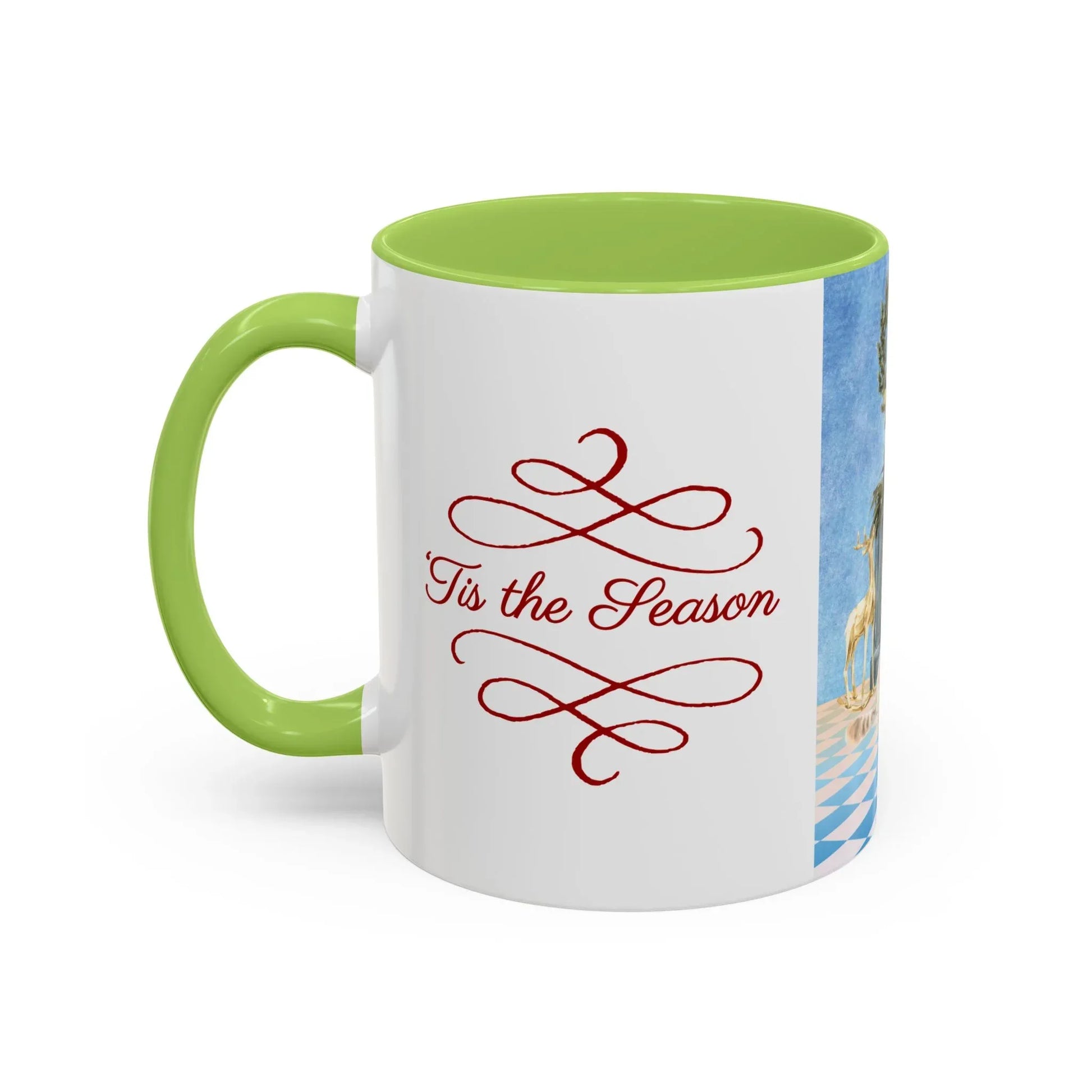 Christmas Tree Decoration - Coffee Mug Gift - tis the season - The Dreamer's Bookshop.