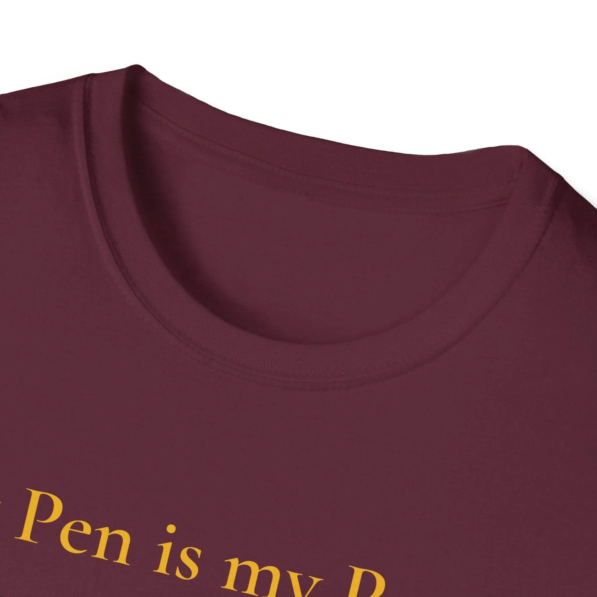 Unisex Softstyle T-Shirt - 'My Pen' - The Dreamer's Bookshop.