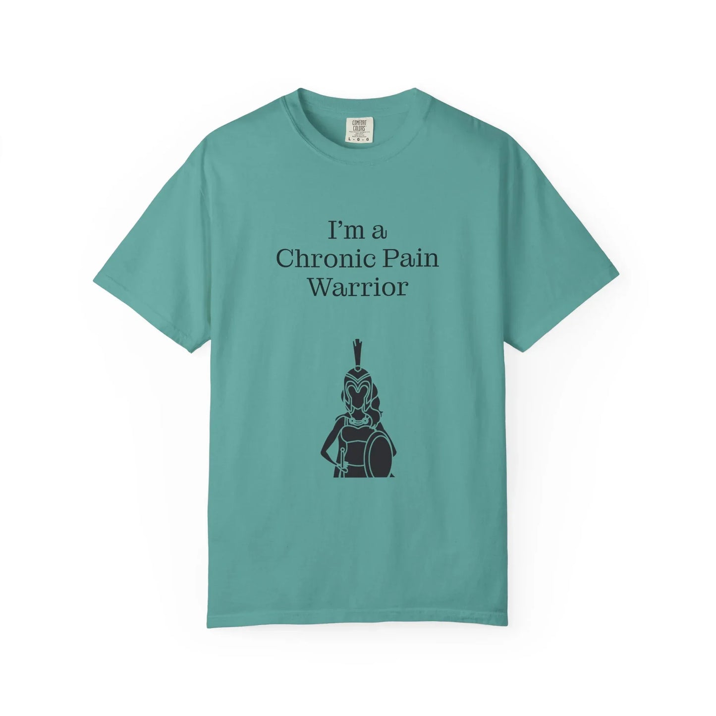 Chronic Pain Warrior Unisex Garment-Dyed T-Shirt - Empowering Supportive Apparel - The Dreamer's Bookshop.