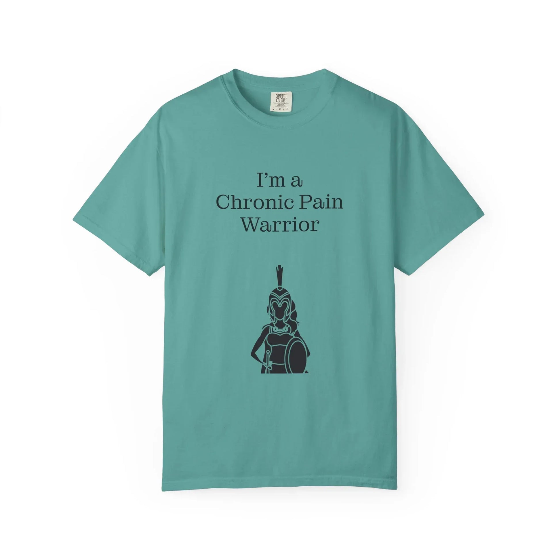 Chronic Pain Warrior Unisex Garment-Dyed T-Shirt - Empowering Supportive Apparel - The Dreamer's Bookshop.