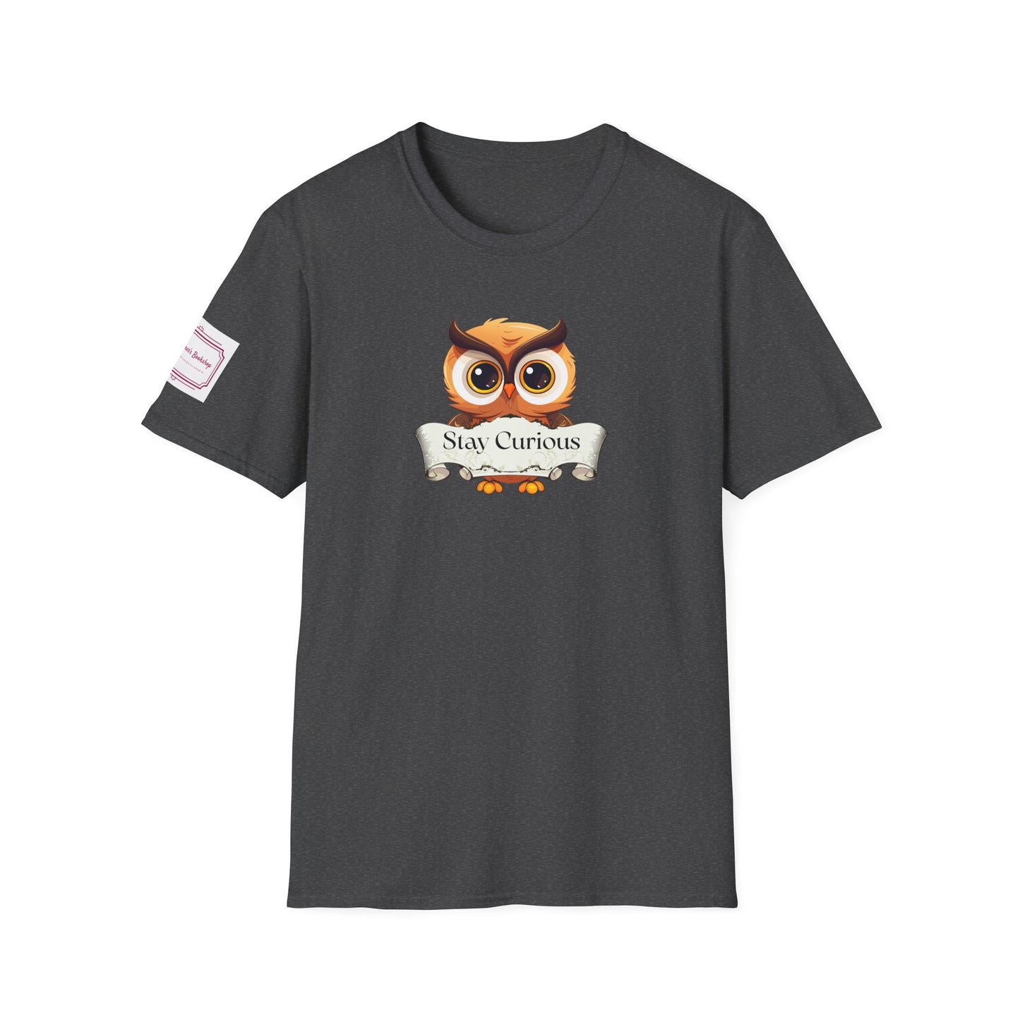 Unisex T-Shirt - "Stay Curious" for Book Lovers
