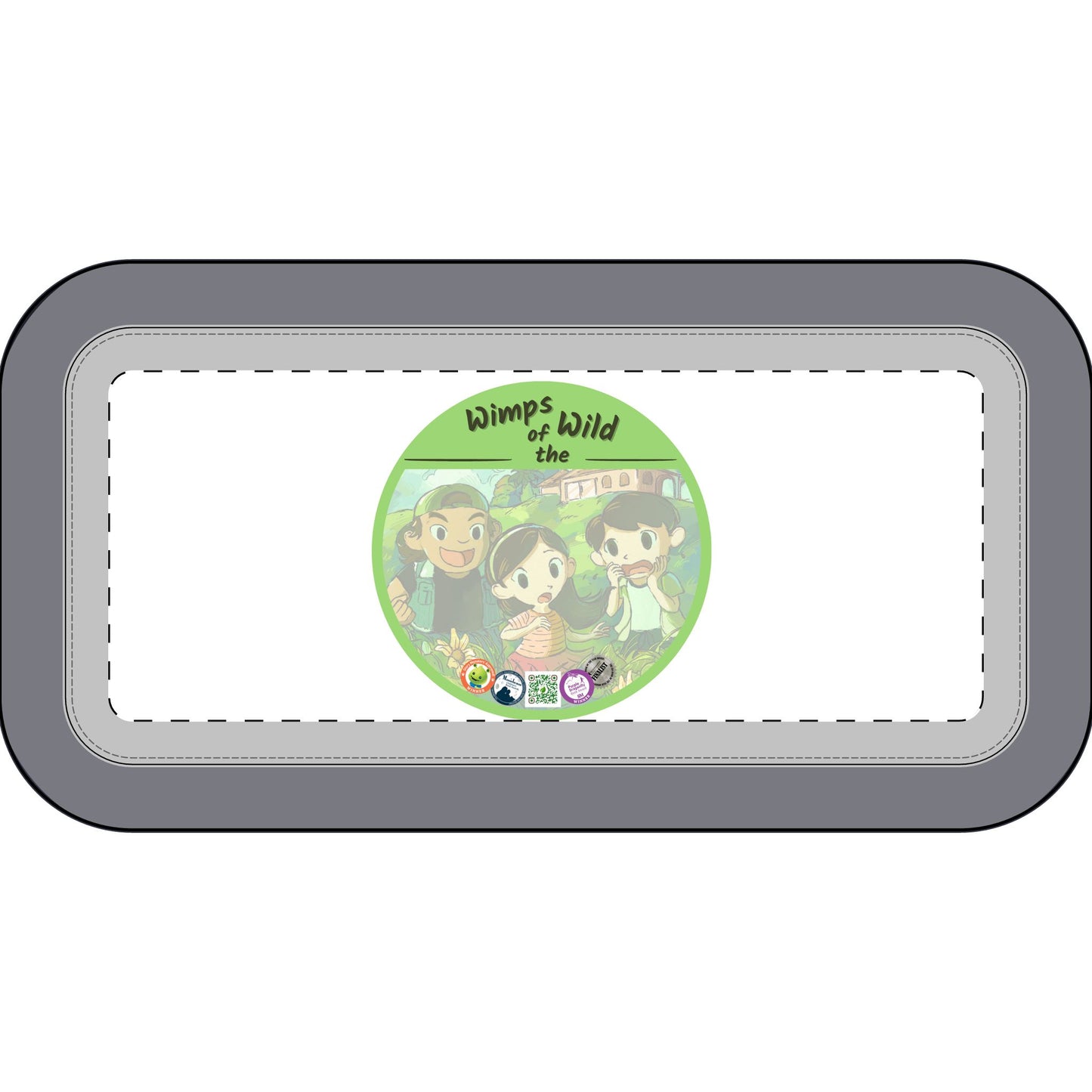 Wimps Pencil Case — Cute School Pencil Pouch for Kids