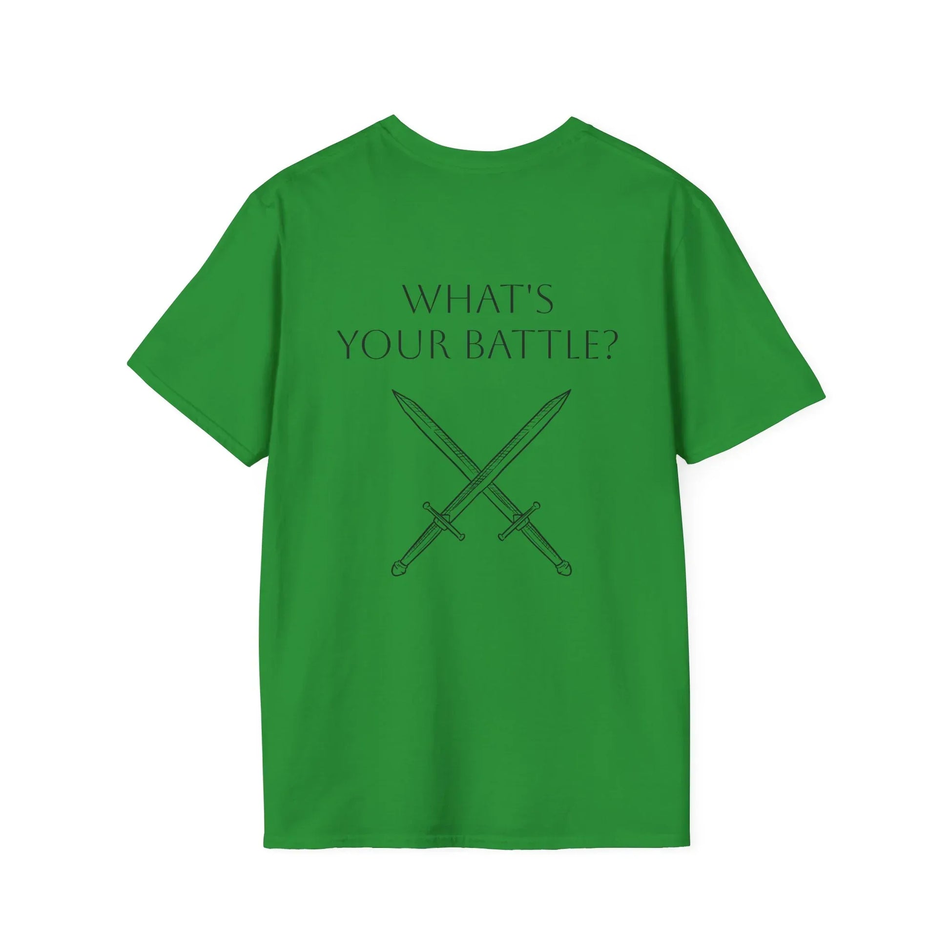 M.S. Warrior Unisex Softstyle T-Shirt - What's Your Battle? - The Dreamer's Bookshop.