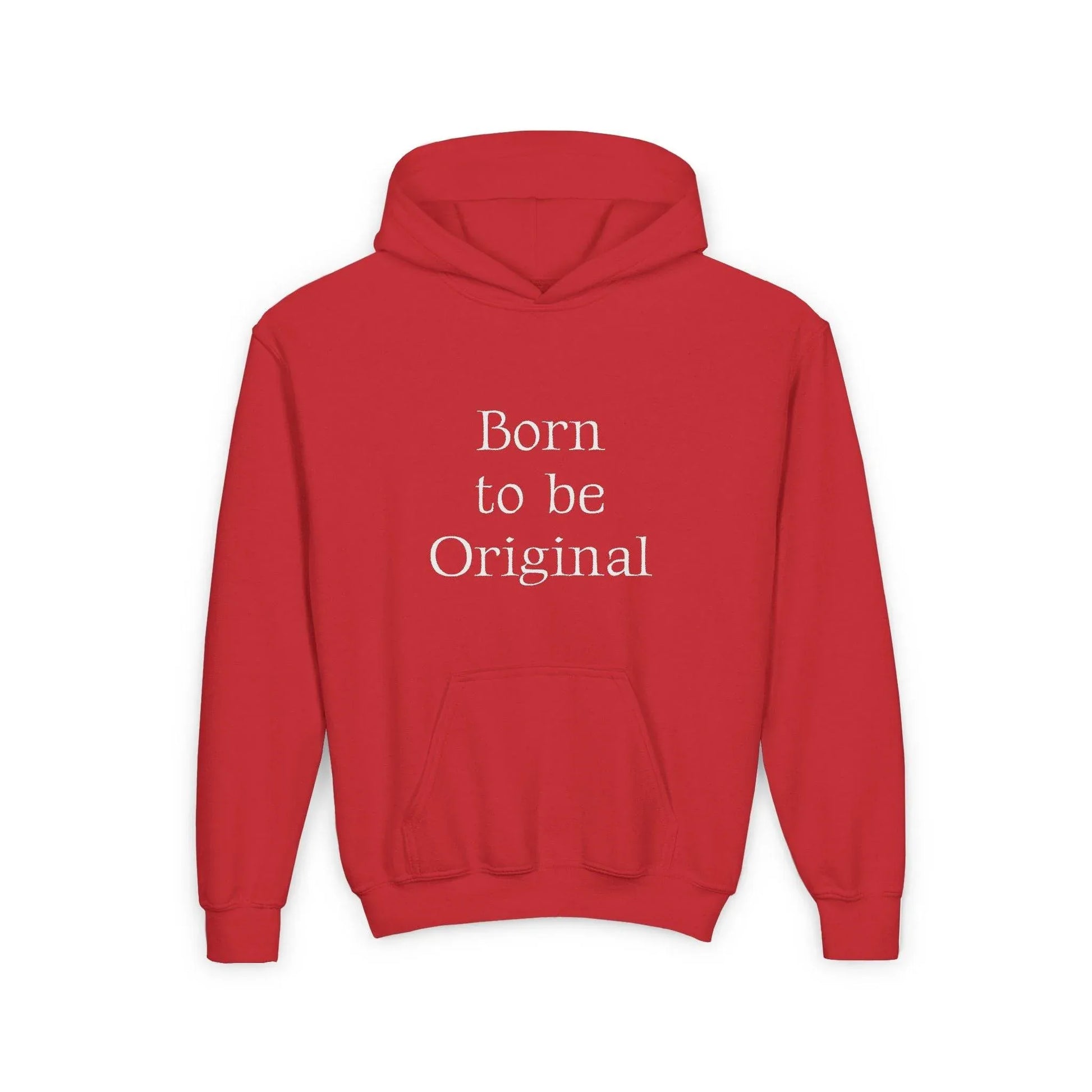 EU - Youth Heavy Blend Hoodie - 'Born to be Original' - Indie Author Inspired Sweatshirt - The Dreamer's Bookshop.