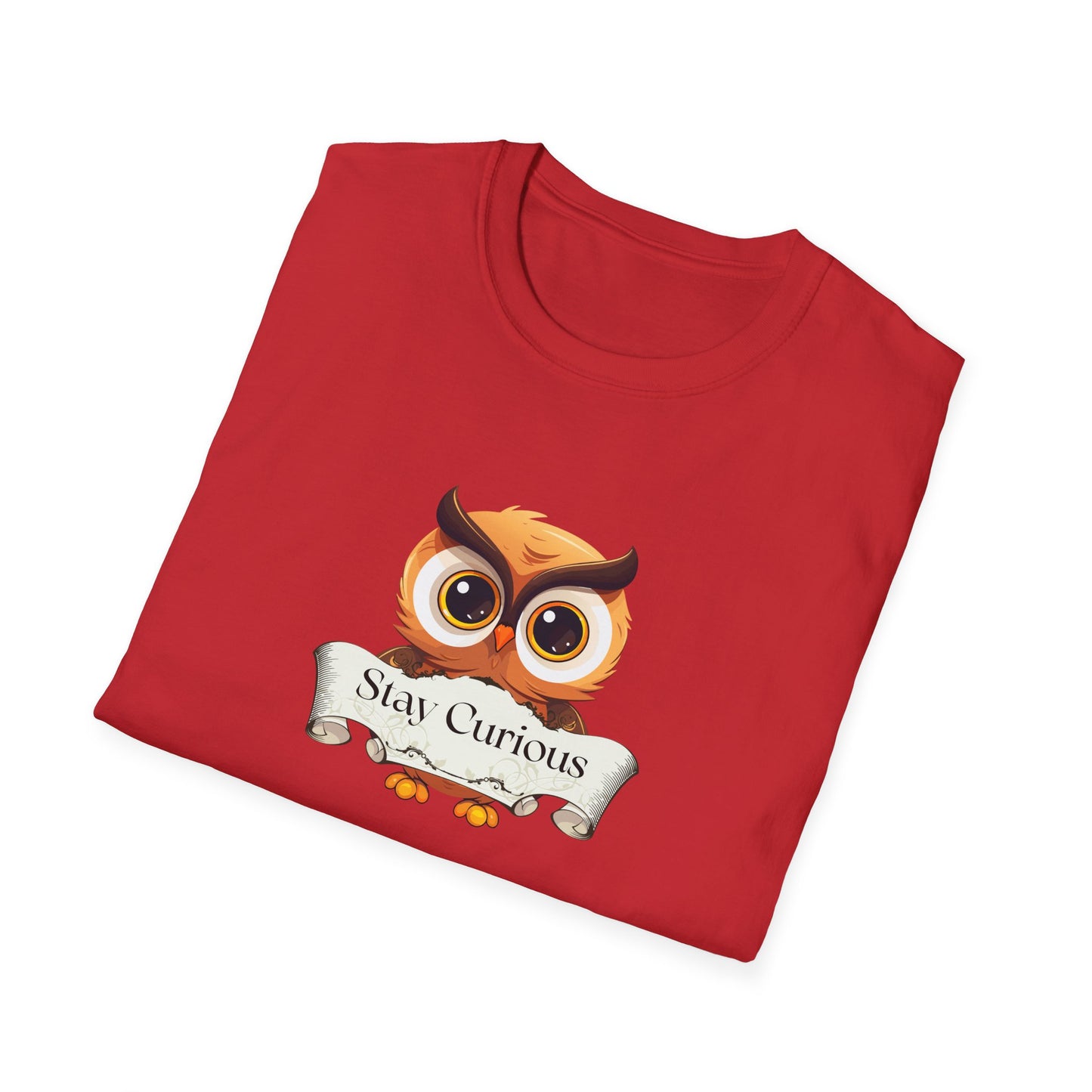 Inspirational Unisex Softstyle T-Shirt - Stay Curious