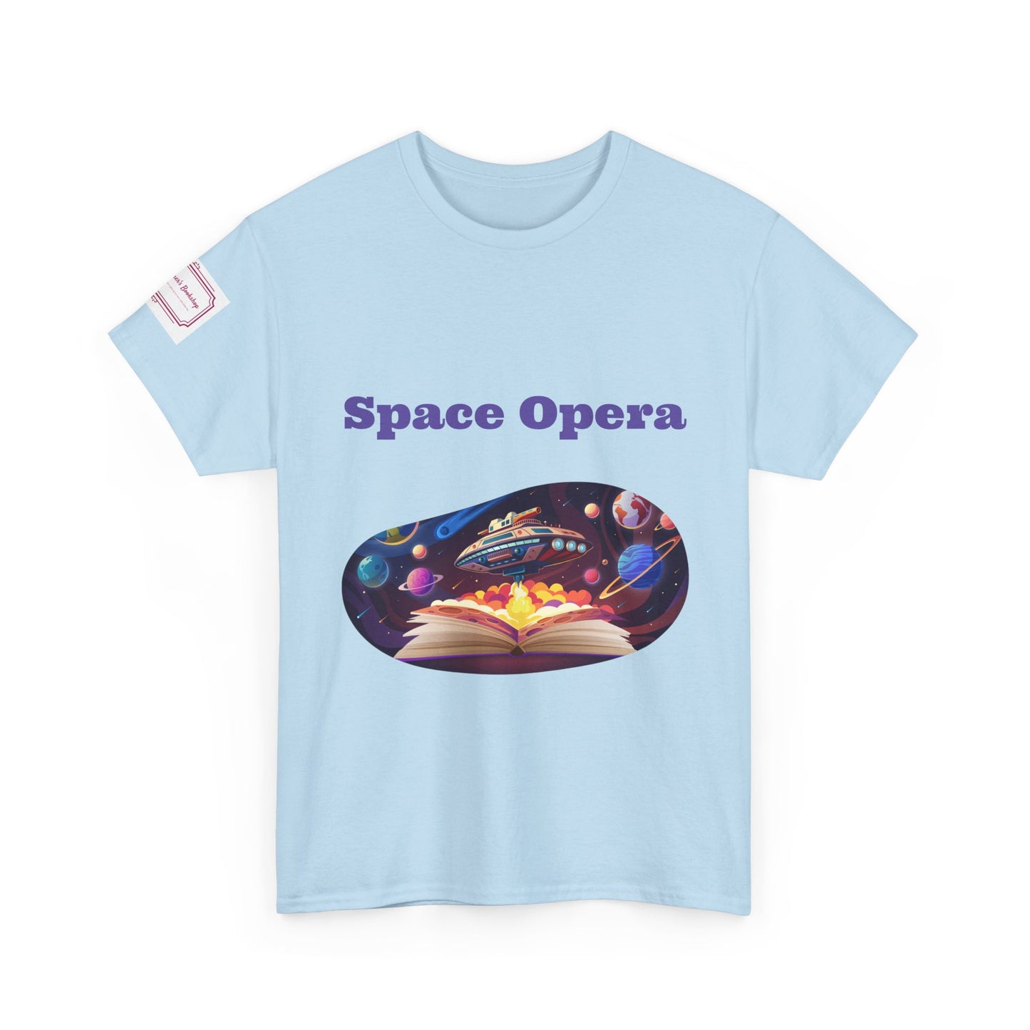 Space Opera  - Unisex Heavy Cotton Tee - Sci-Fi Books
