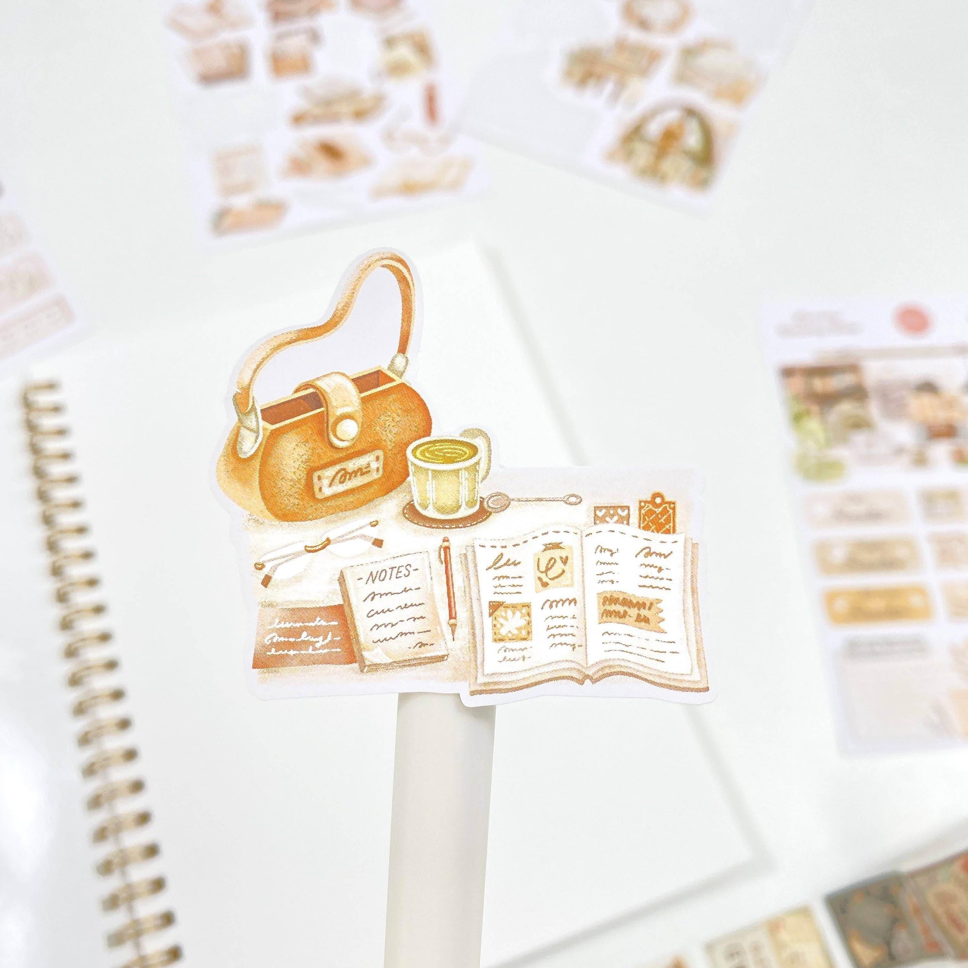 LETTOOn - Heerlijke leestijd - Stickerset - The Dreamer's Bookshop.
