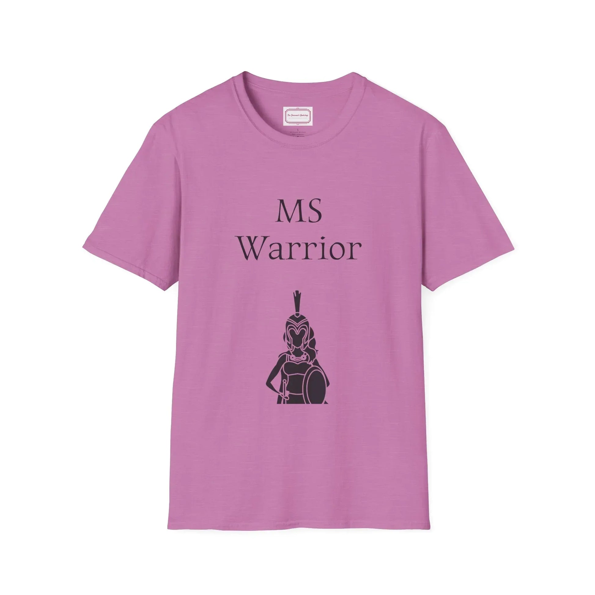 M.S. Warrior Unisex Softstyle T-Shirt - Embrace Your Battles - The Dreamer's Bookshop.