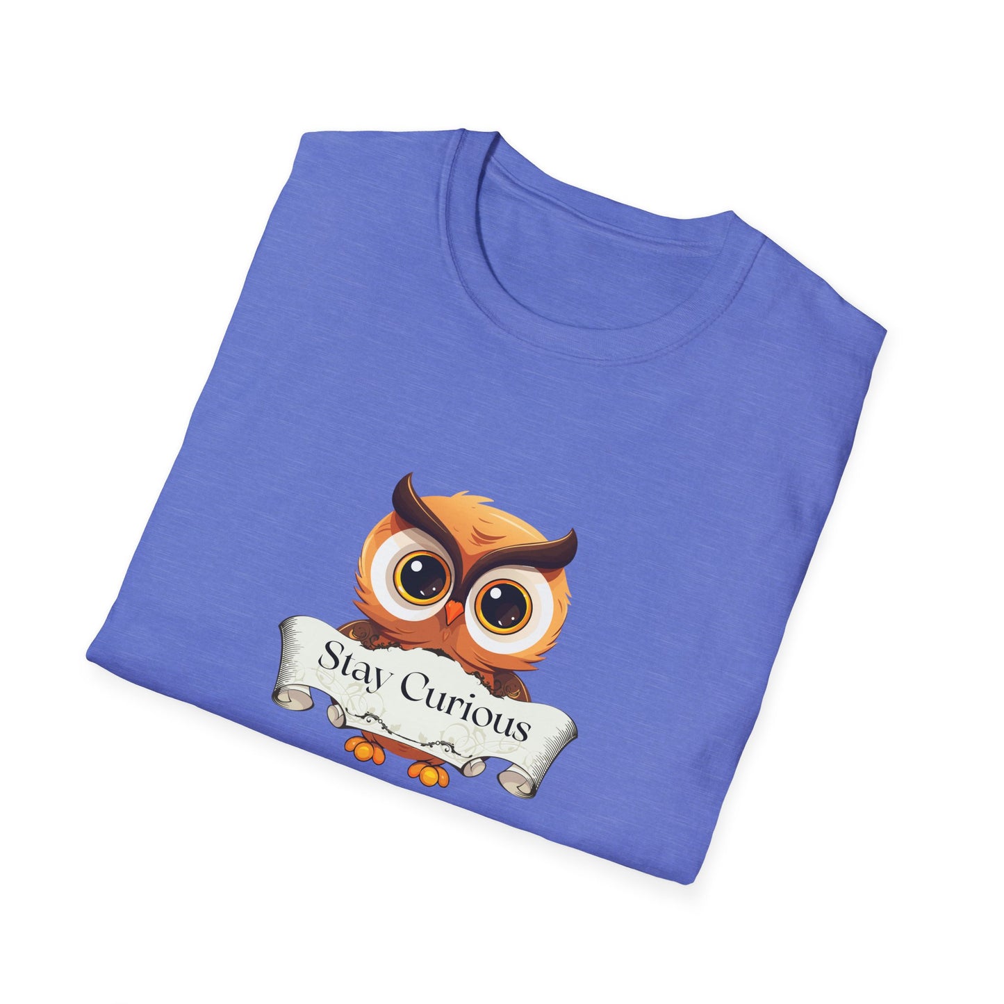 Inspirational Unisex Softstyle T-Shirt - Stay Curious
