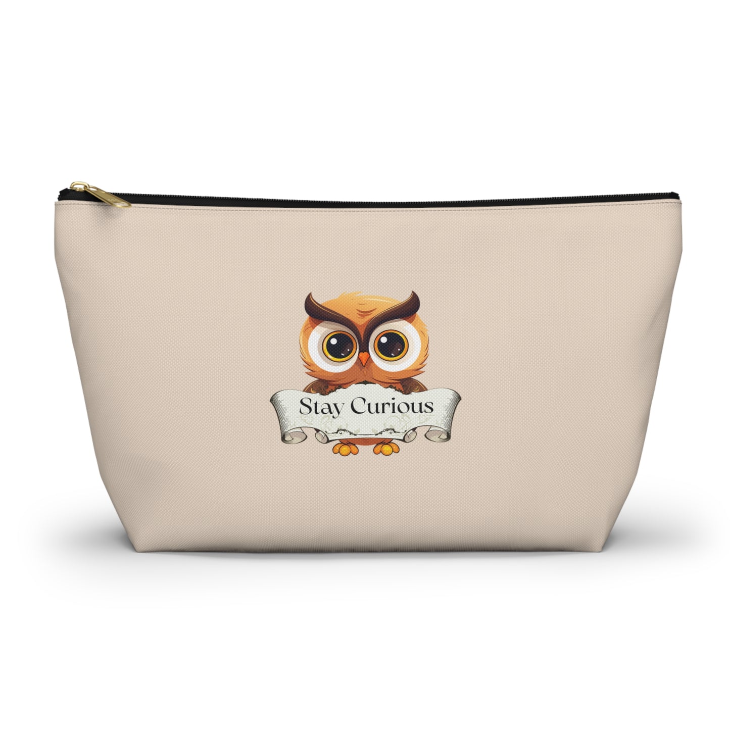 Accessory Pouch — "Stay Curious" Reader's Essentials Bag