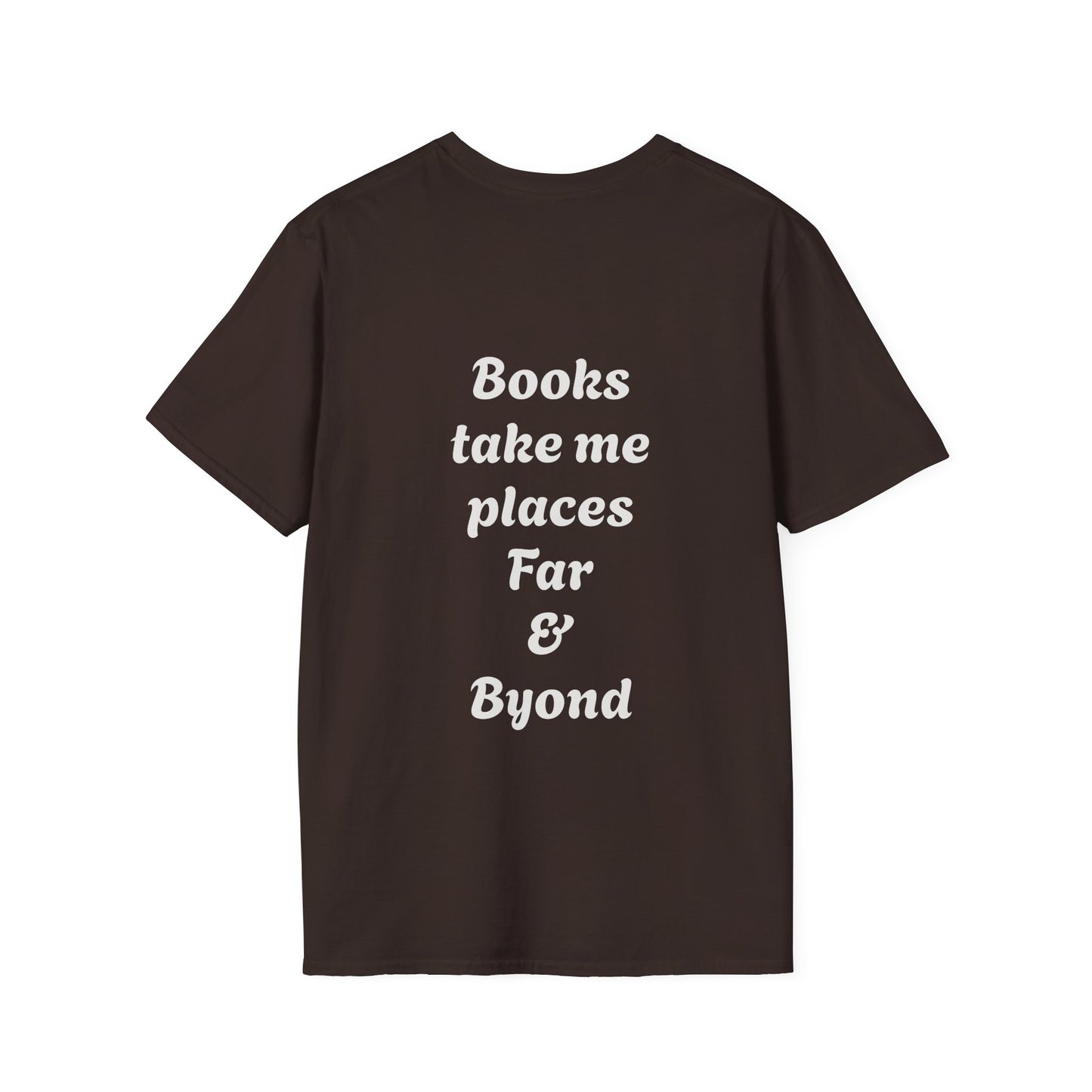 Unisex Travel-Inspired T-Shirt - "Whimsical Wordsmith" - Perfect for Book Lovers
