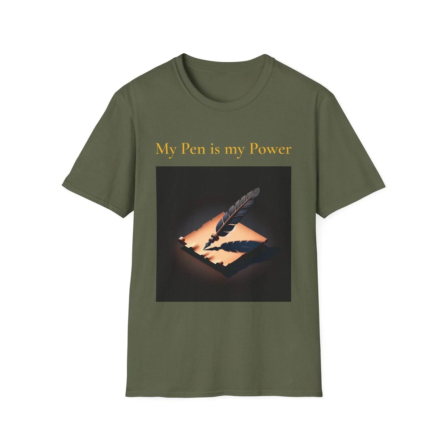 Unisex Softstyle T-Shirt - 'My Pen' - The Dreamer's Bookshop.