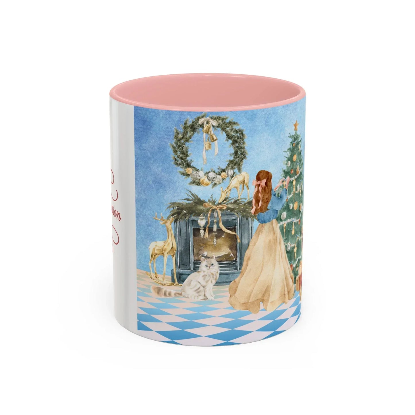 Christmas Tree Decoration Coffee Mug - 11oz & 15oz - tis the season - The Dreamer's Bookshop.