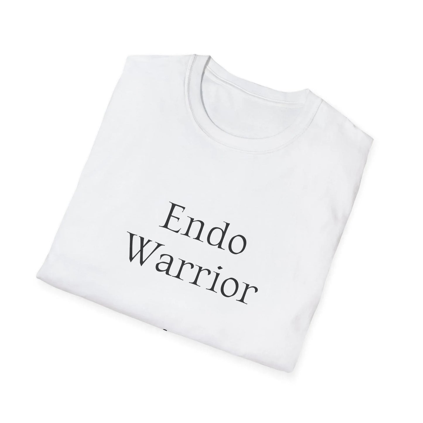 Endometriosis Warrior Unisex Softstyle T-Shirt - Empower Your Battle - The Dreamer's Bookshop.