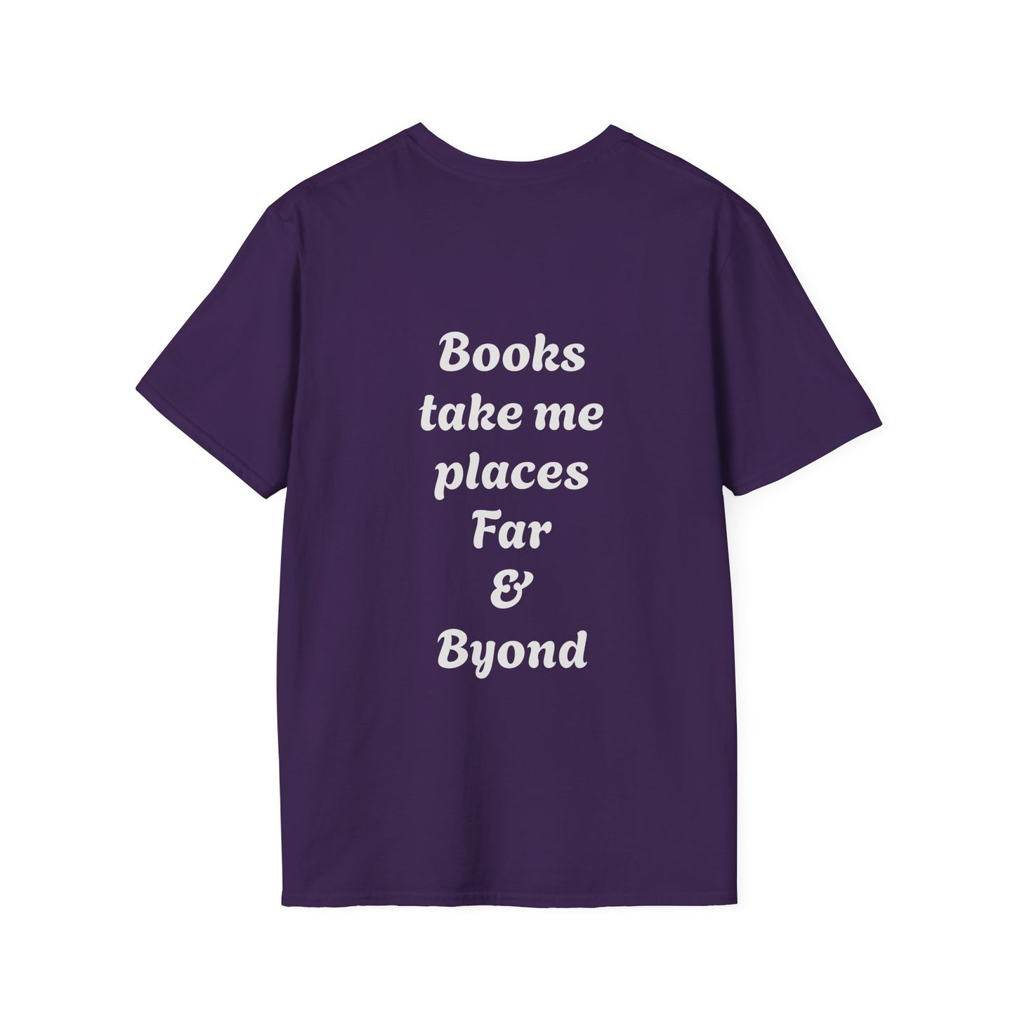 Unisex Travel-Inspired T-Shirt - "Whimsical Wordsmith" - Perfect for Book Lovers