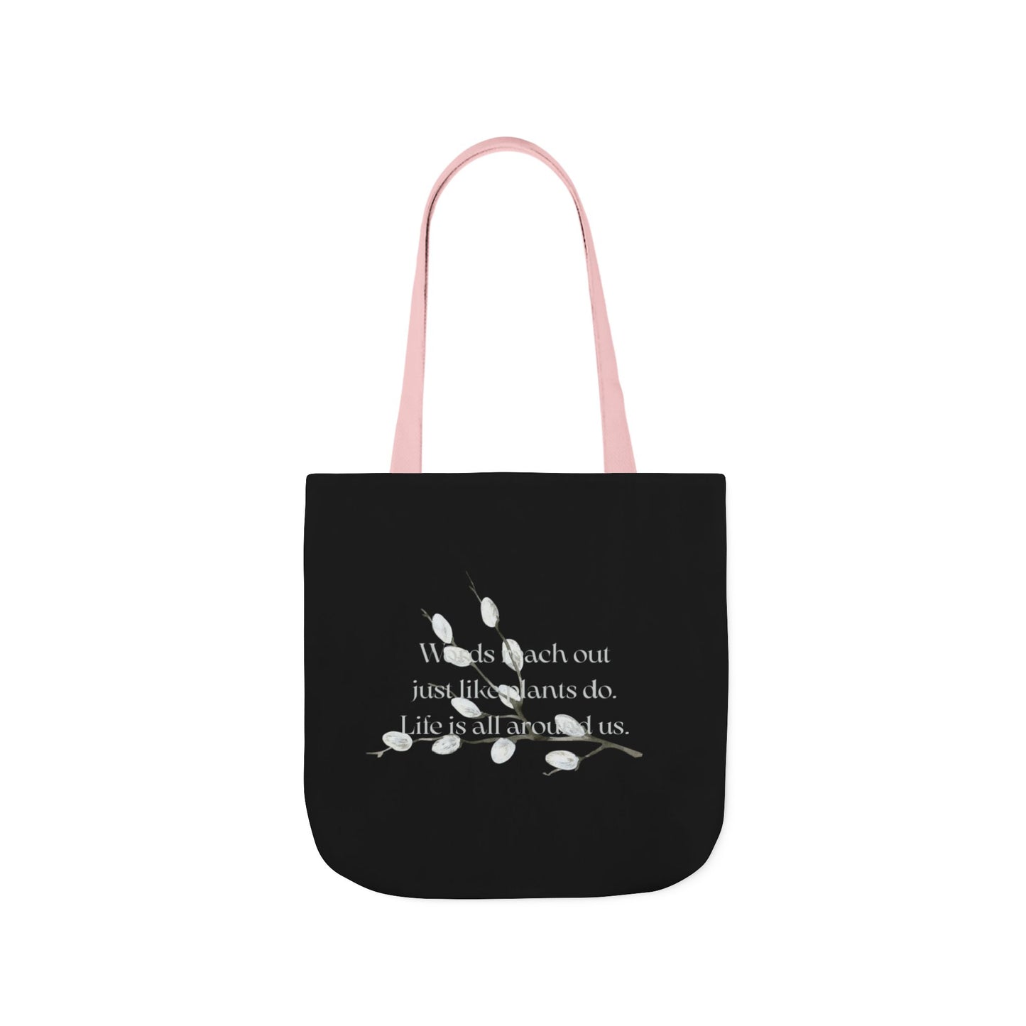Canvas Tote Bag - "Words Reach Out"