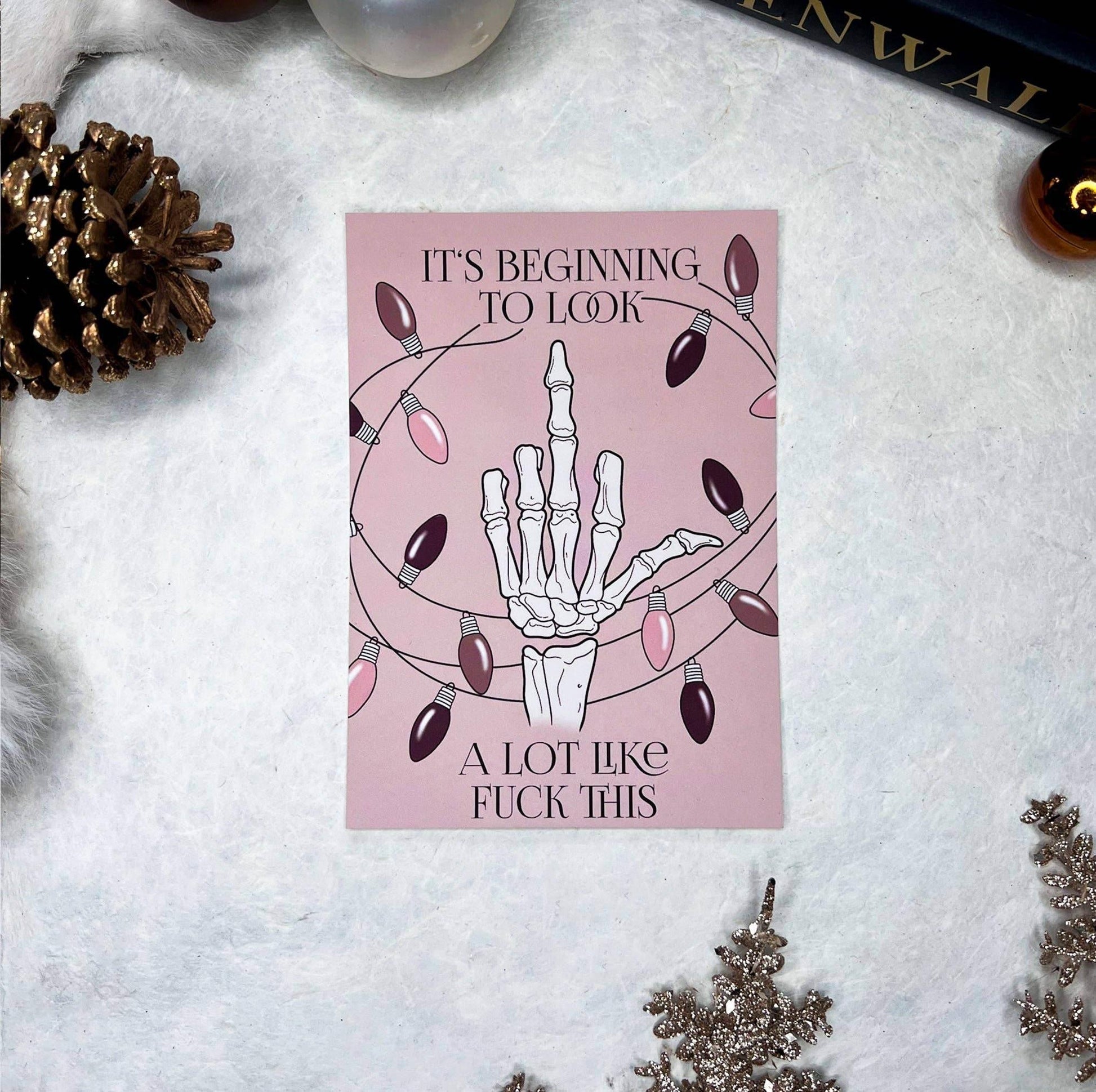 Solid Gold / Naja-Marie Baumann - FCK THIS - Ansichtkaart - The Dreamer's Bookshop.