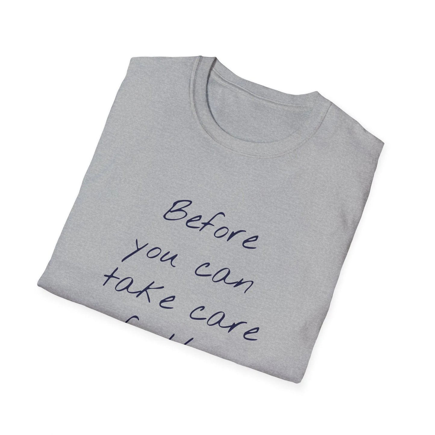 Unisex -Inspired T-Shirt - "Take Care" - Inspirational - The Dreamer's Bookshop.