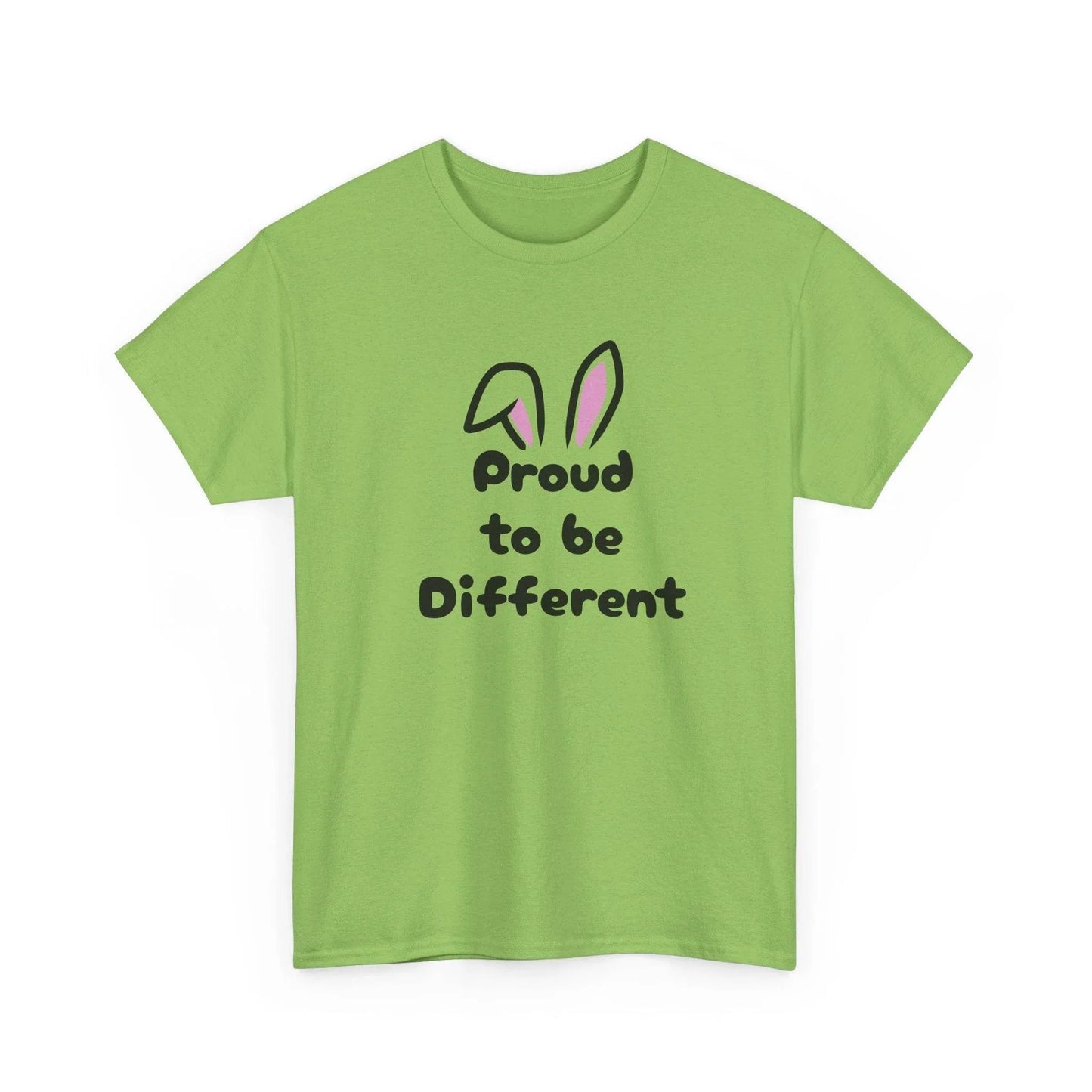 Proud to be Different Unisex Heavy Cotton Tee - Celebrate Individuality & Self-Expression - The Dreamer's Bookshop.