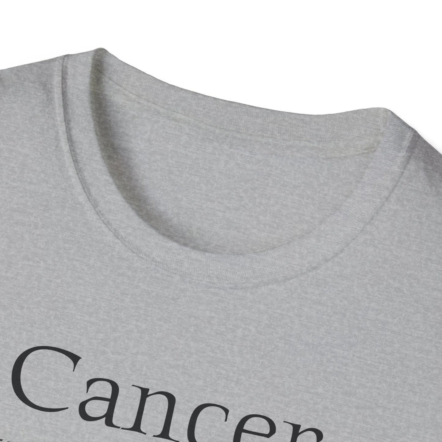 Cancer Warrior Unisex Softstyle T-Shirt - Empowering Graphic Tee for Women's Health Awarenes - The Dreamer's Bookshop.