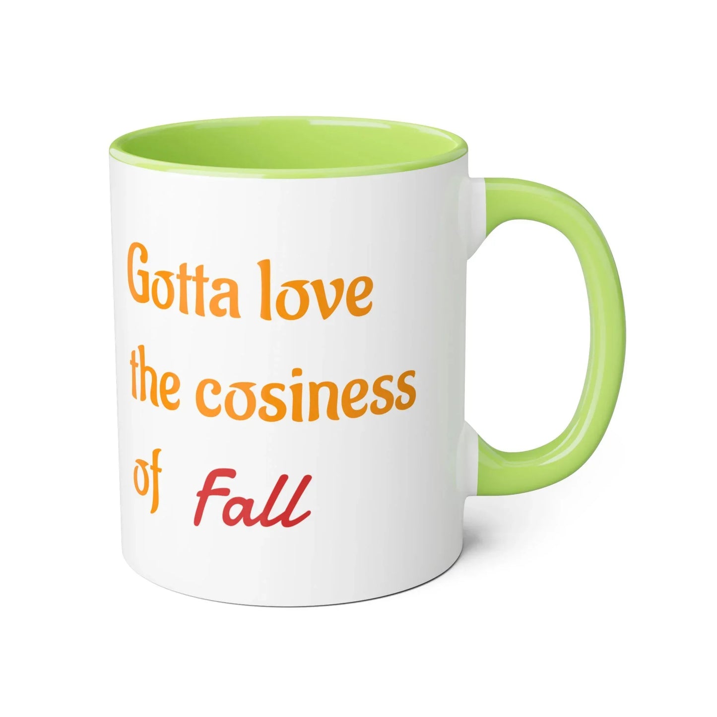 The Cosiness of Fall - 11oz Cup for Booklovers - The Dreamer's Bookshop.