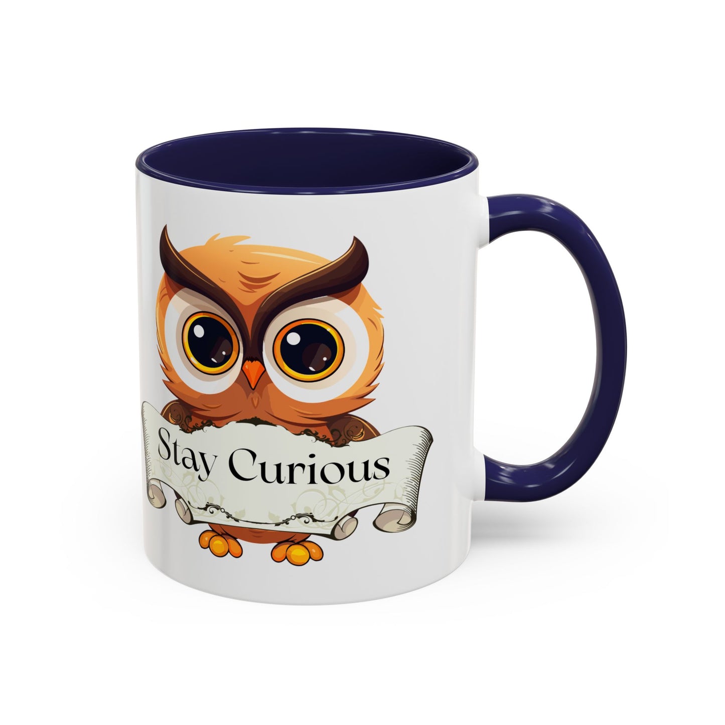 Stay Curious - Coffee Mug - Gift for Book Lovers
