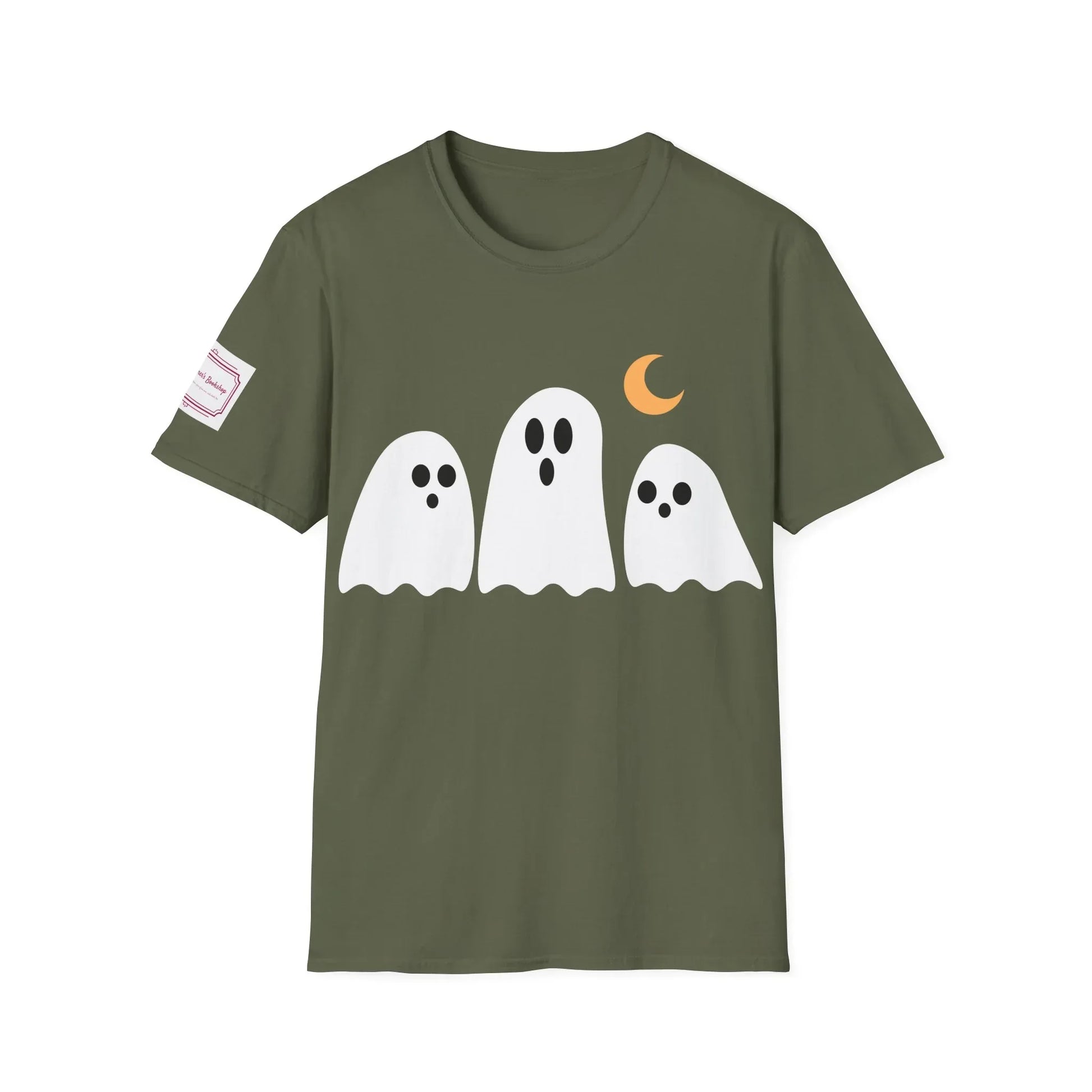 Unisex Softstyle T-Shirt - Spooky Halloween - The Dreamer's Bookshop.