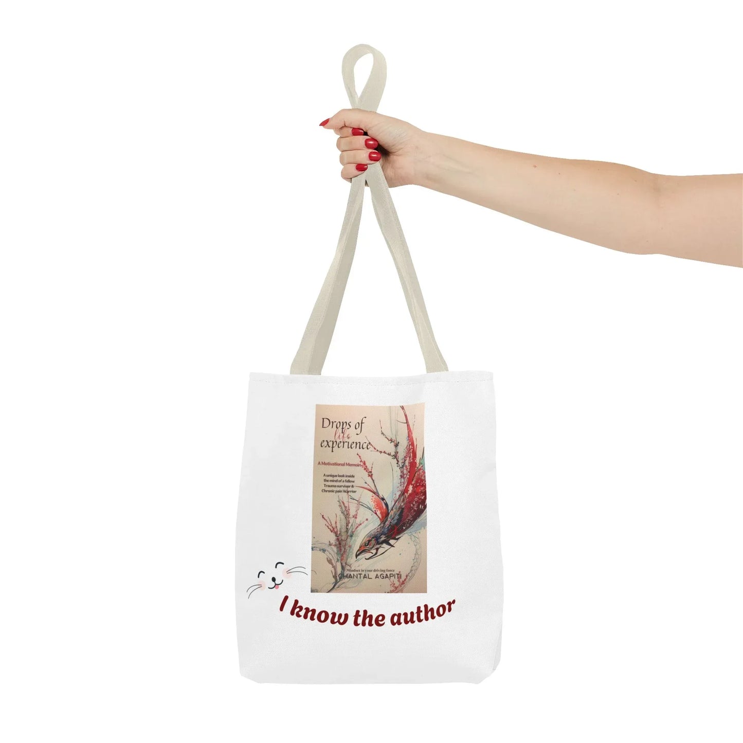 I Know the Author Tote Bag - Cozy Book lovers Design - The Dreamer's Bookshop.