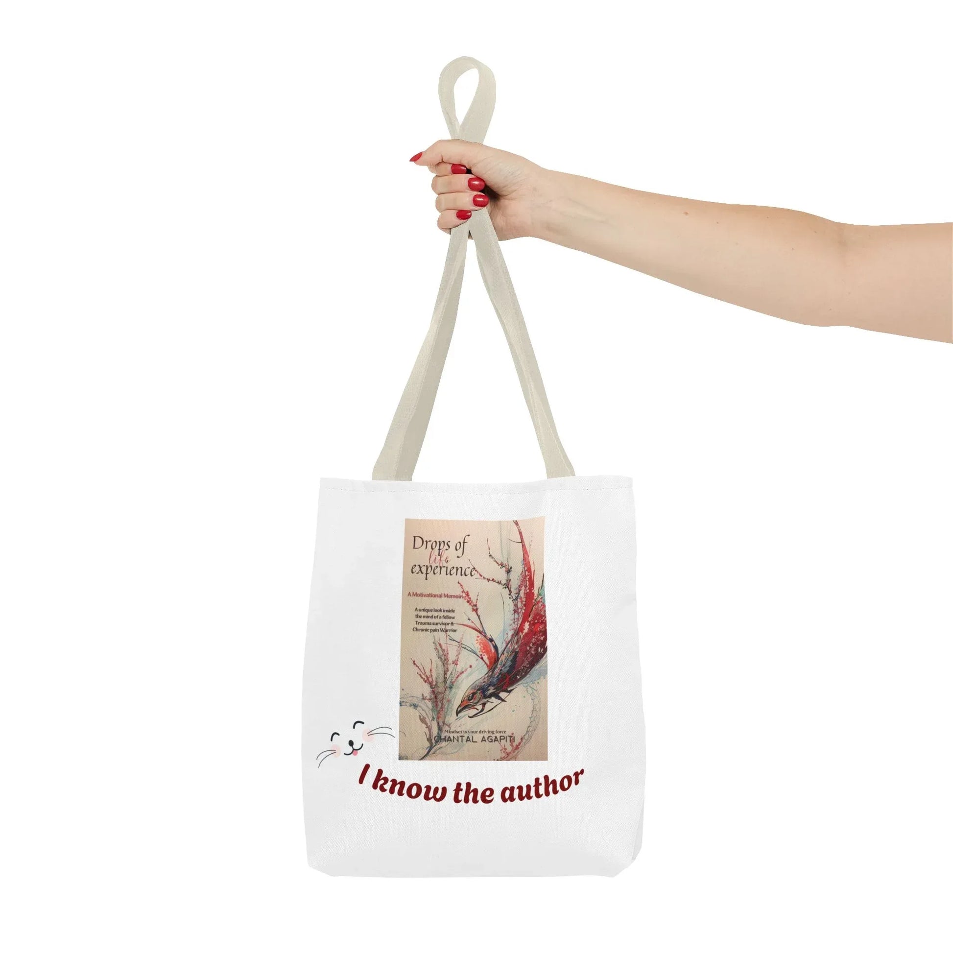I Know the Author Tote Bag - Cozy Book lovers Design - The Dreamer's Bookshop.