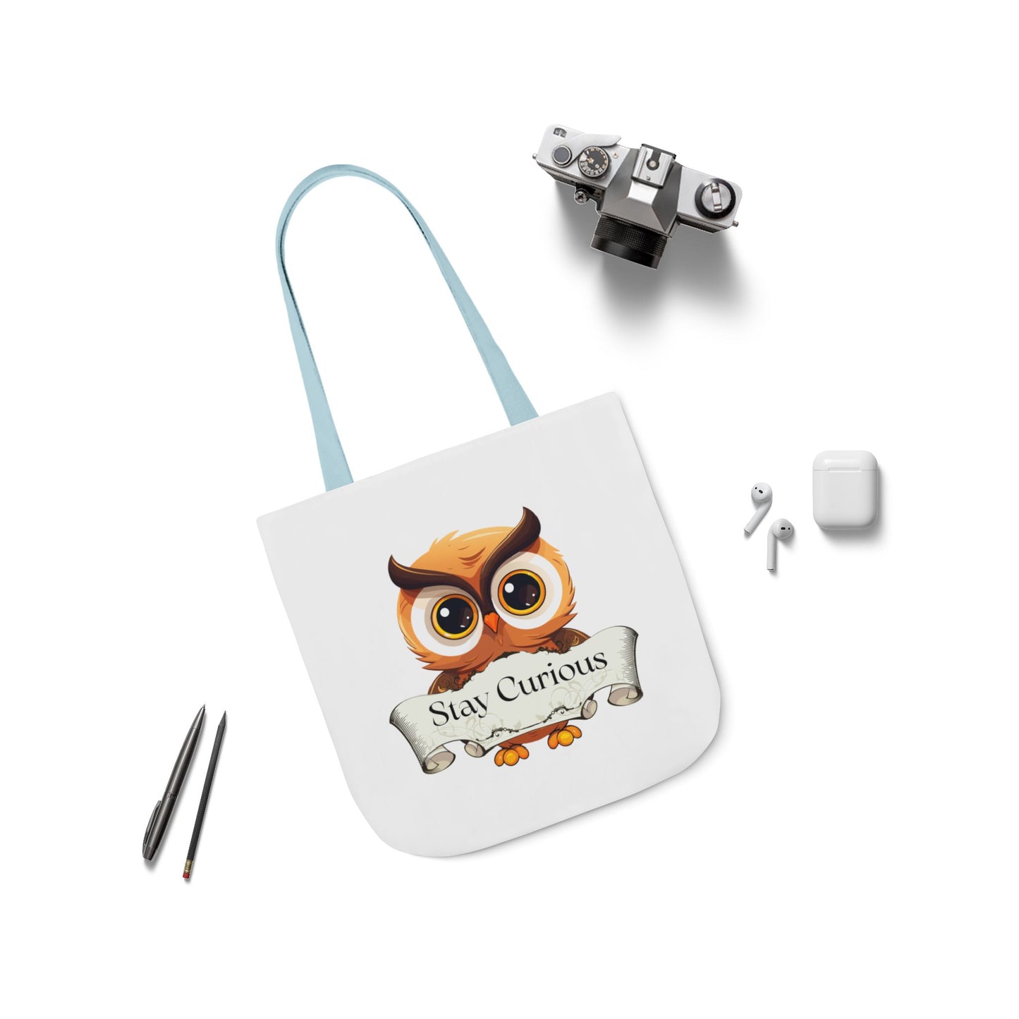 Stay Curious Tote Bag - Perfect for Book Lovers & Indie Authors