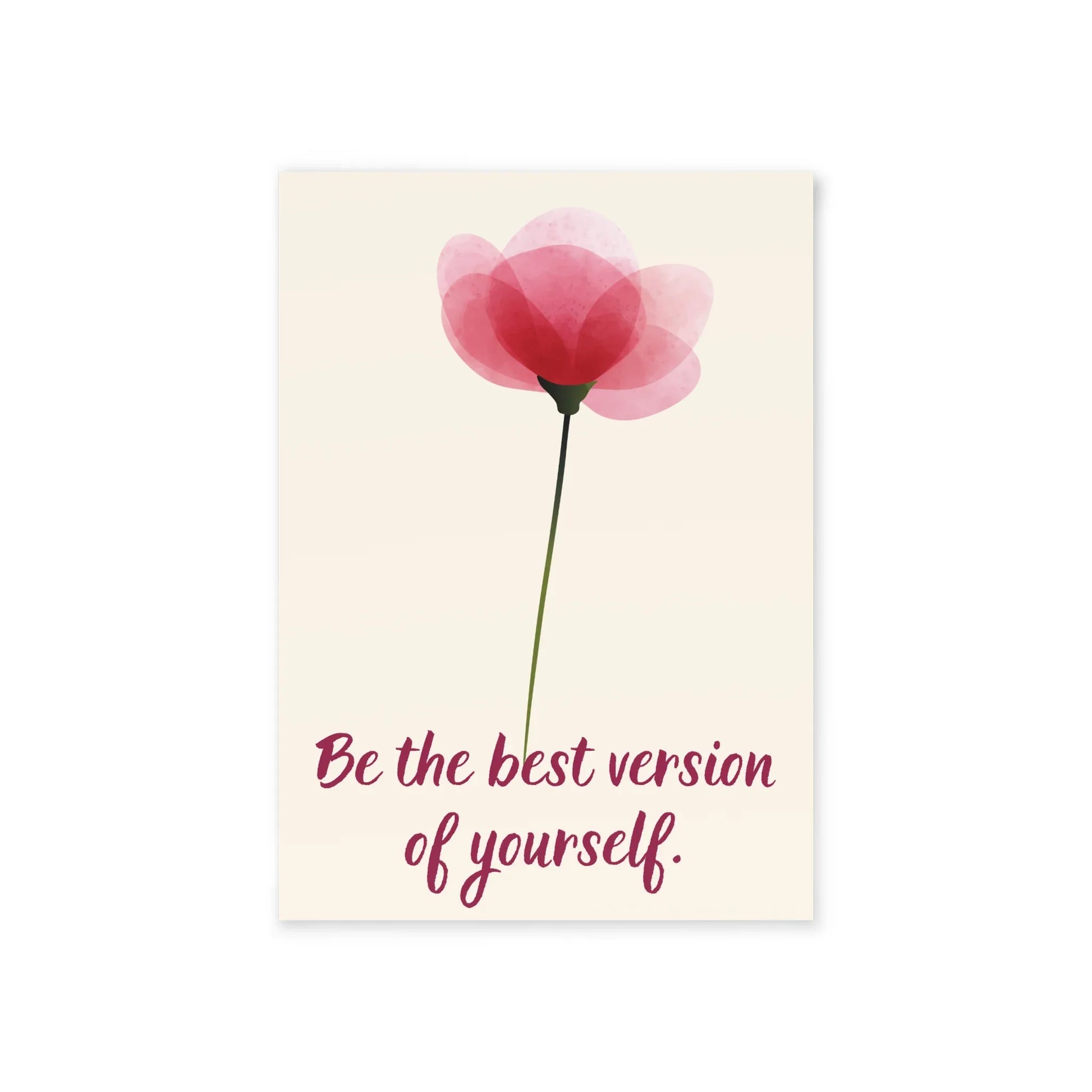 The Dreamer's Bookshop - Love Yourself Card "Be the best" - The Dreamer's Bookshop.