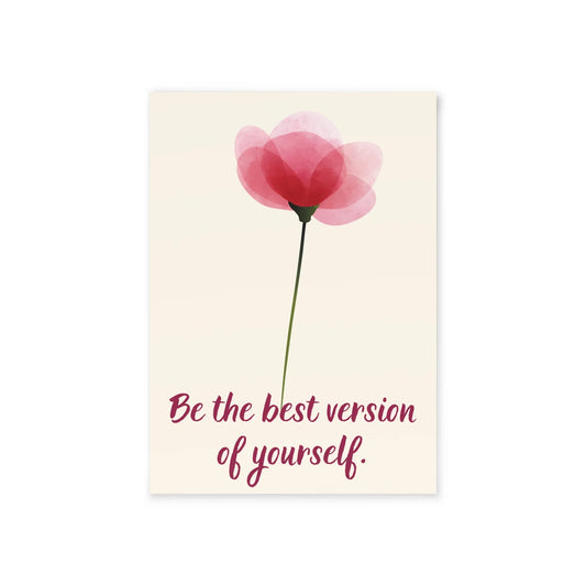 The Dreamer's Bookshop - Love Yourself Card "Be the best" - The Dreamer's Bookshop.