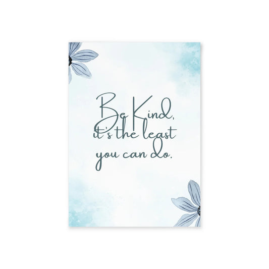 The Dreamer's Bookshop - Positive Affirmation Card "Be Kind" - The Dreamer's Bookshop.