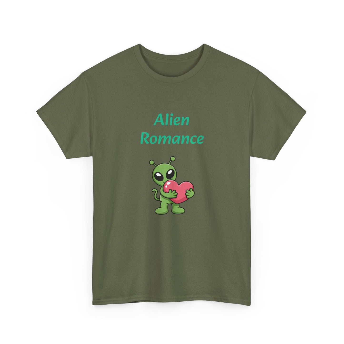 Sci-Fi -  Graphic Tee - Unisex Heavy Cotton T-Shirt Alien Romance Books