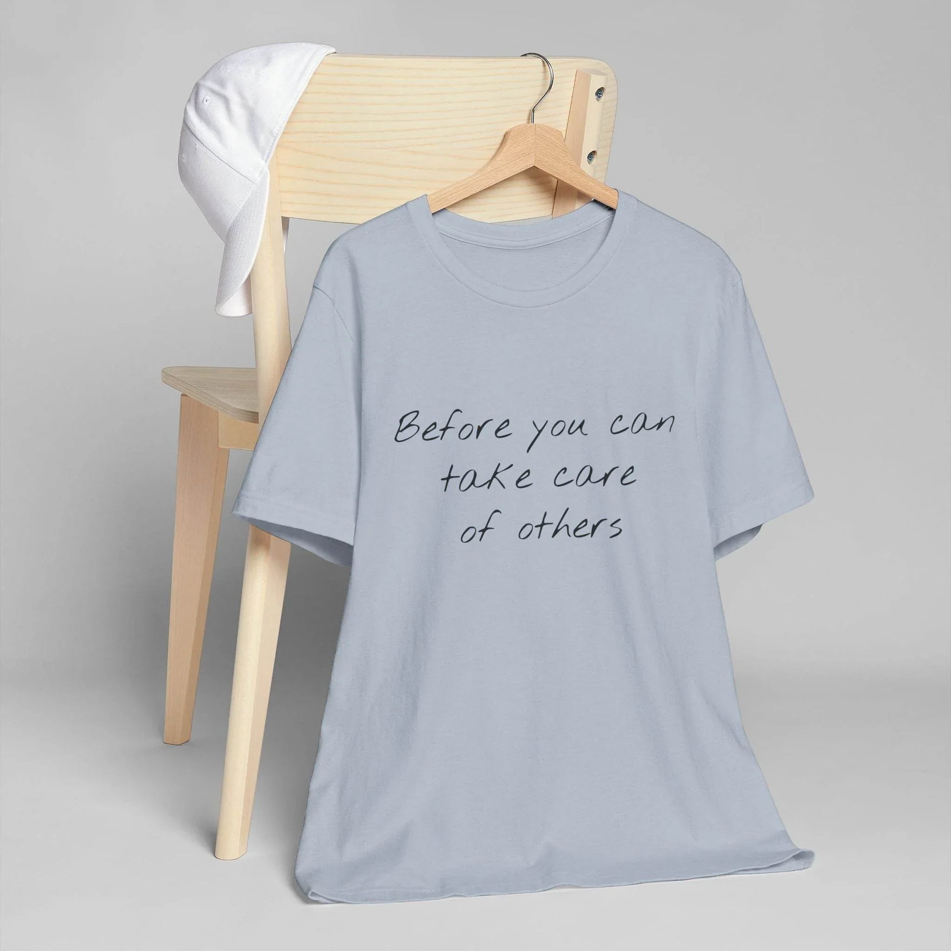 Unisex Jersey T-Shirt - 'Take Care' Inspirational - The Dreamer's Bookshop.