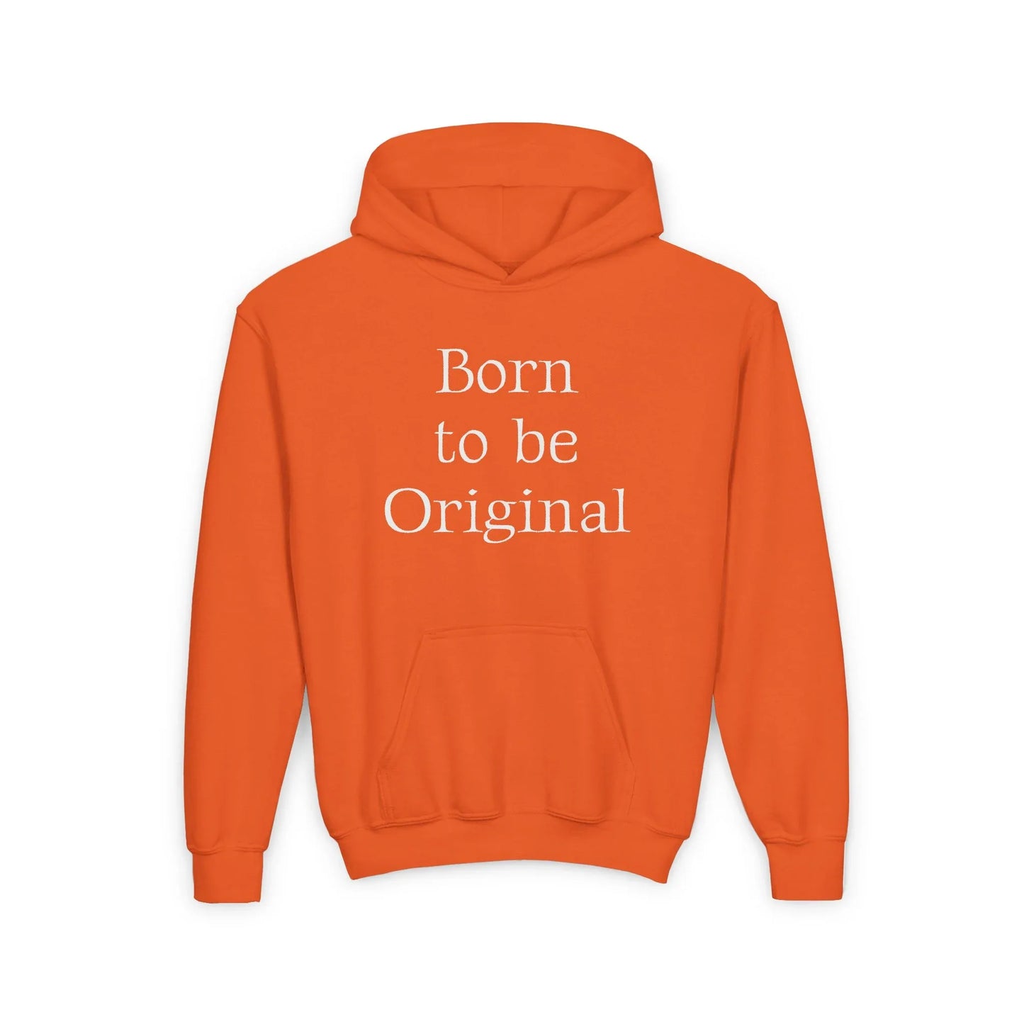 US (Ww) - Youth Heavy Blend Hooded Sweatshirt - "Born to be Original" & "Created by a Creator of Worlds" - The Dreamer's Bookshop.