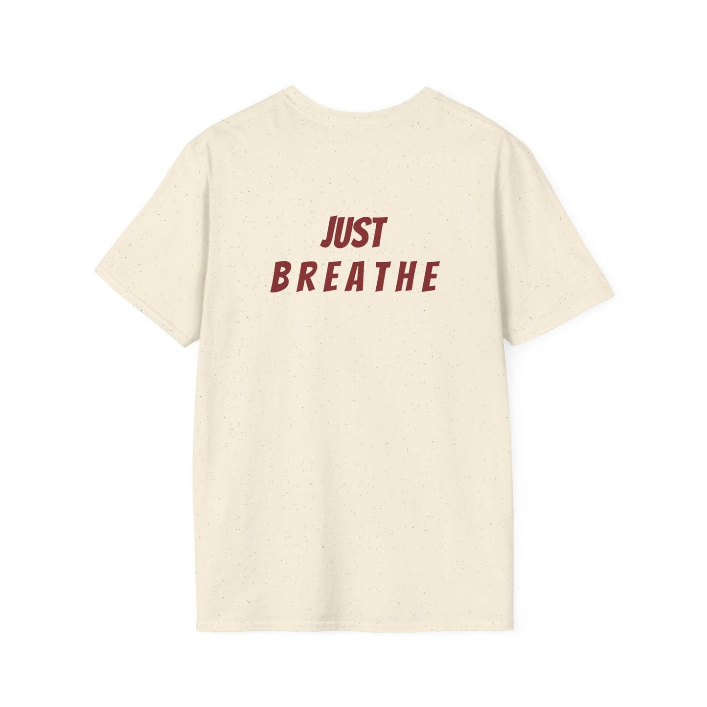 Unisex Softstyle T-Shirt - 'Just Breathe' - The Dreamer's Bookshop.