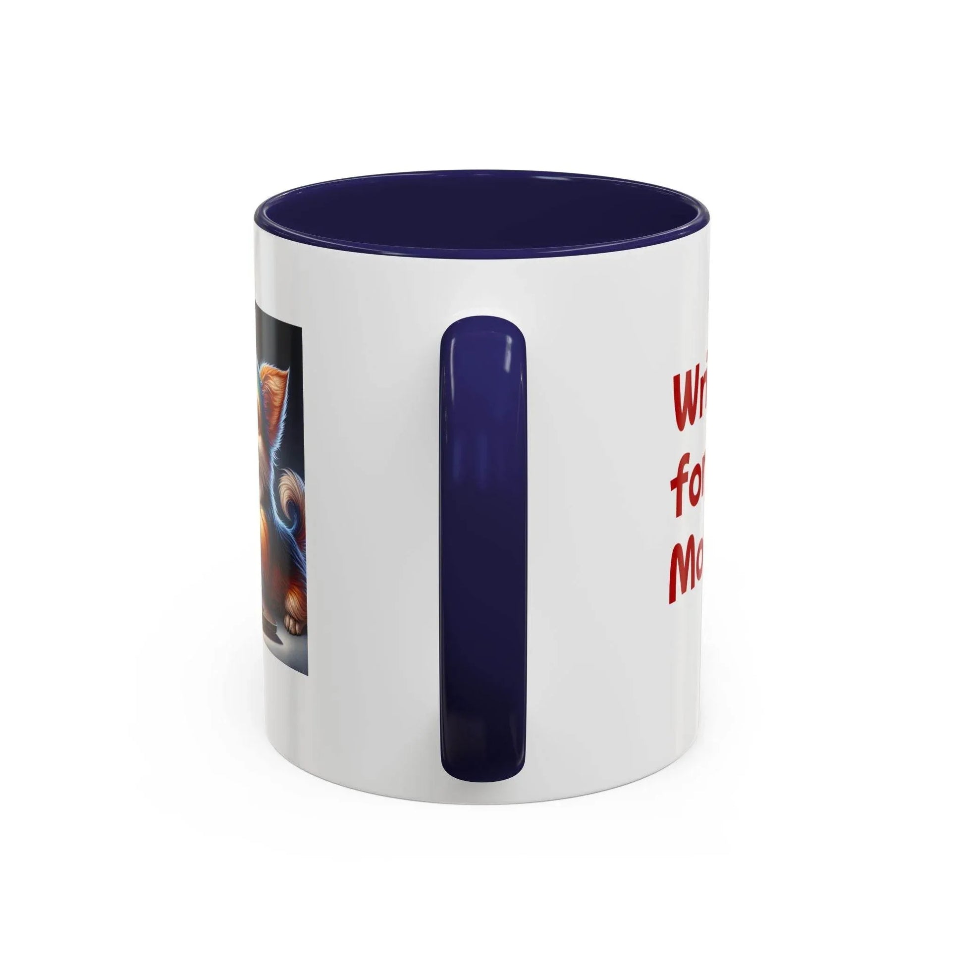 Playful Dog Writer Coffee Mug - Cute Gift for Book Lovers - The Dreamer's Bookshop.