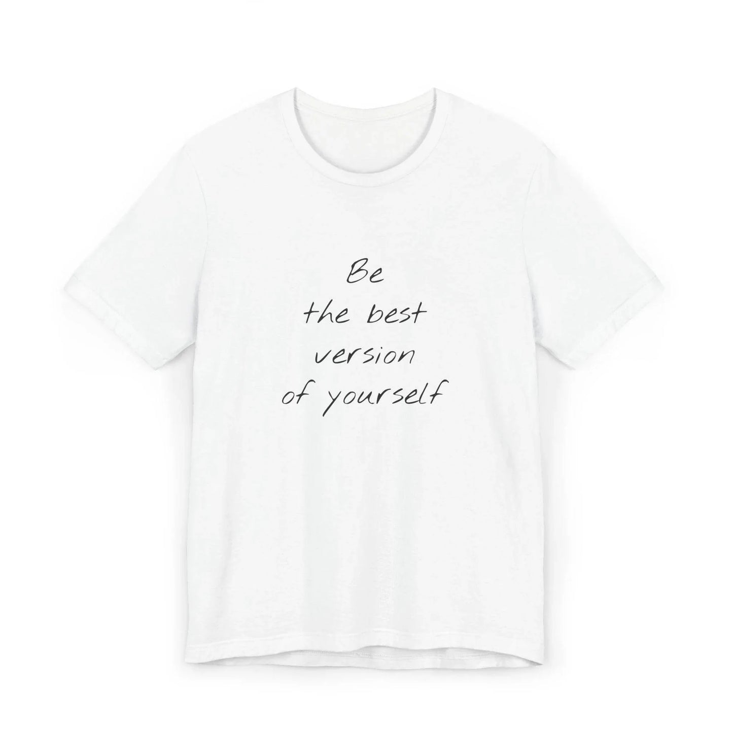 Inspirational Unisex Jersey T-Shirt - Be The Best Vibe - The Dreamer's Bookshop.