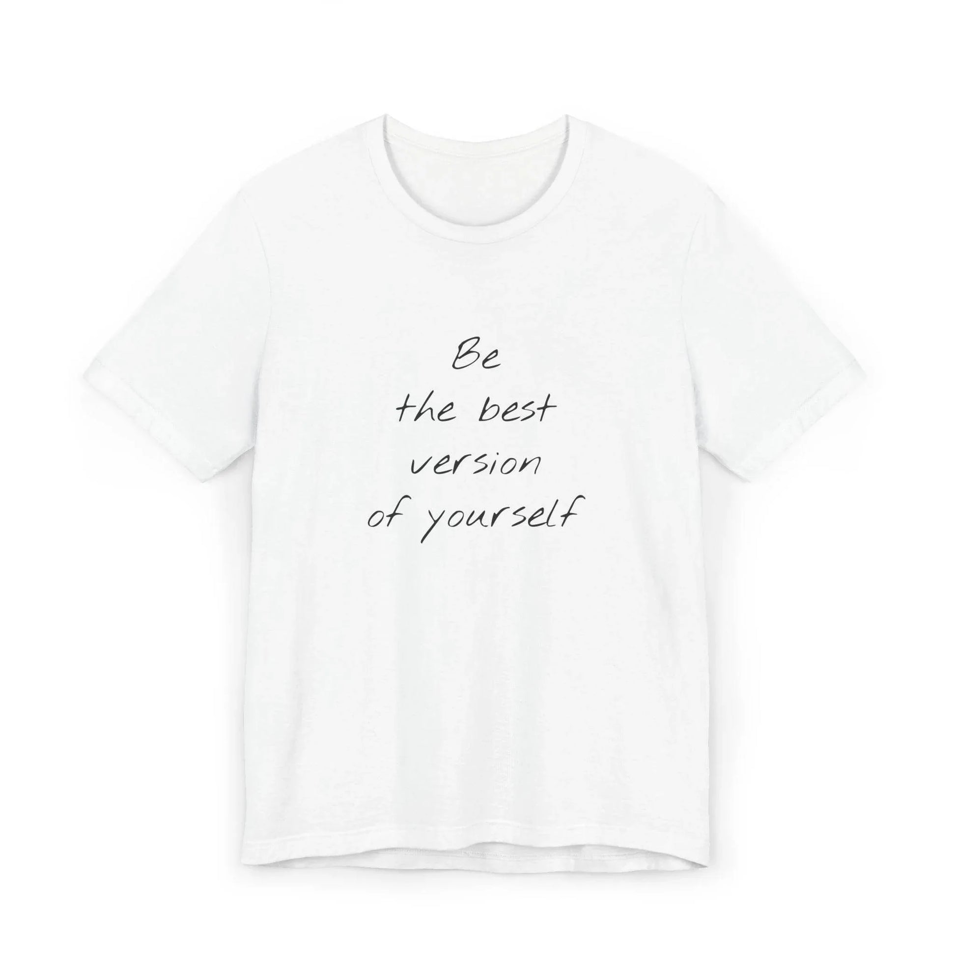 Inspirational Unisex Jersey T-Shirt - Be The Best Vibe - The Dreamer's Bookshop.