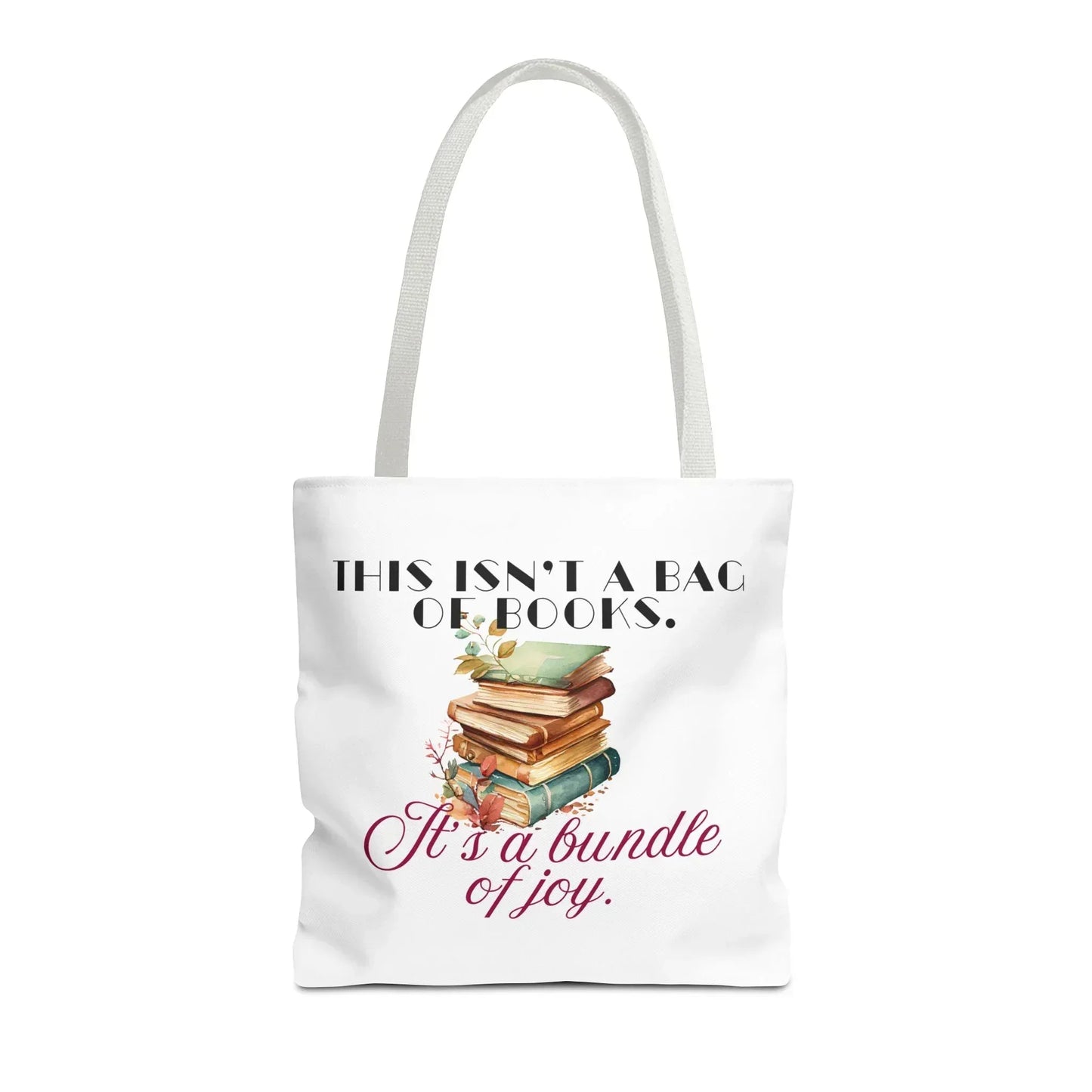 This isn't a Bag of Books - Tote Bag - Cozy Autumn Design - The Dreamer's Bookshop.