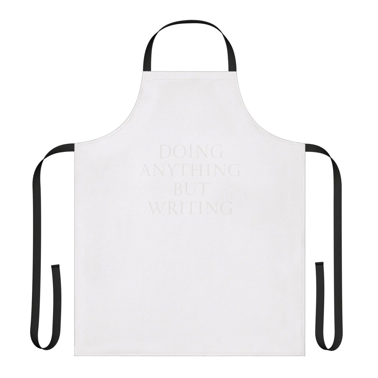 Fun Writing Apron with 5-Color Straps | "Doing Anything But Writing" - The Dreamer's Bookshop.