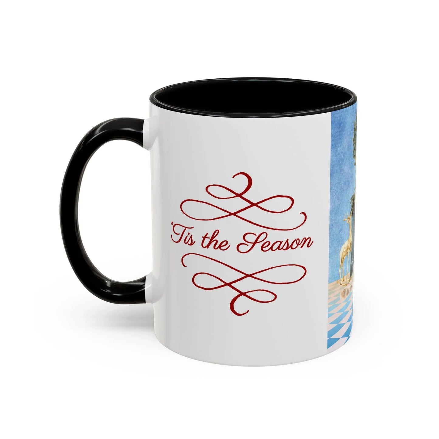 Christmas Tree Decoration - Coffee Mug Gift - tis the season - The Dreamer's Bookshop.