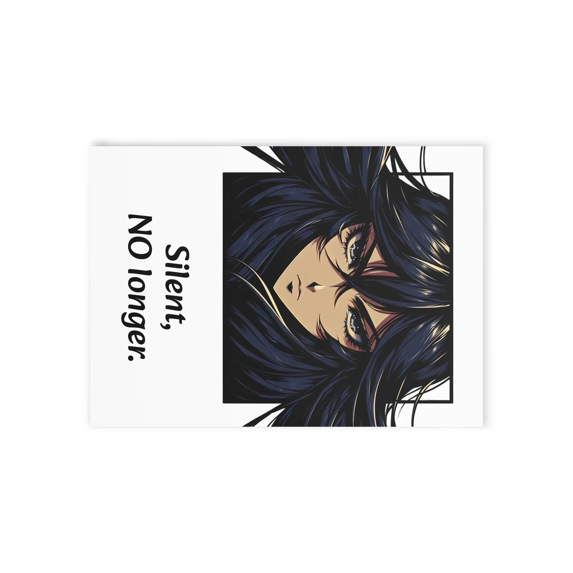 The Dreamer's Bookshop Survivor "Silent, NO longer" Art Print Card - The Dreamer's Bookshop.