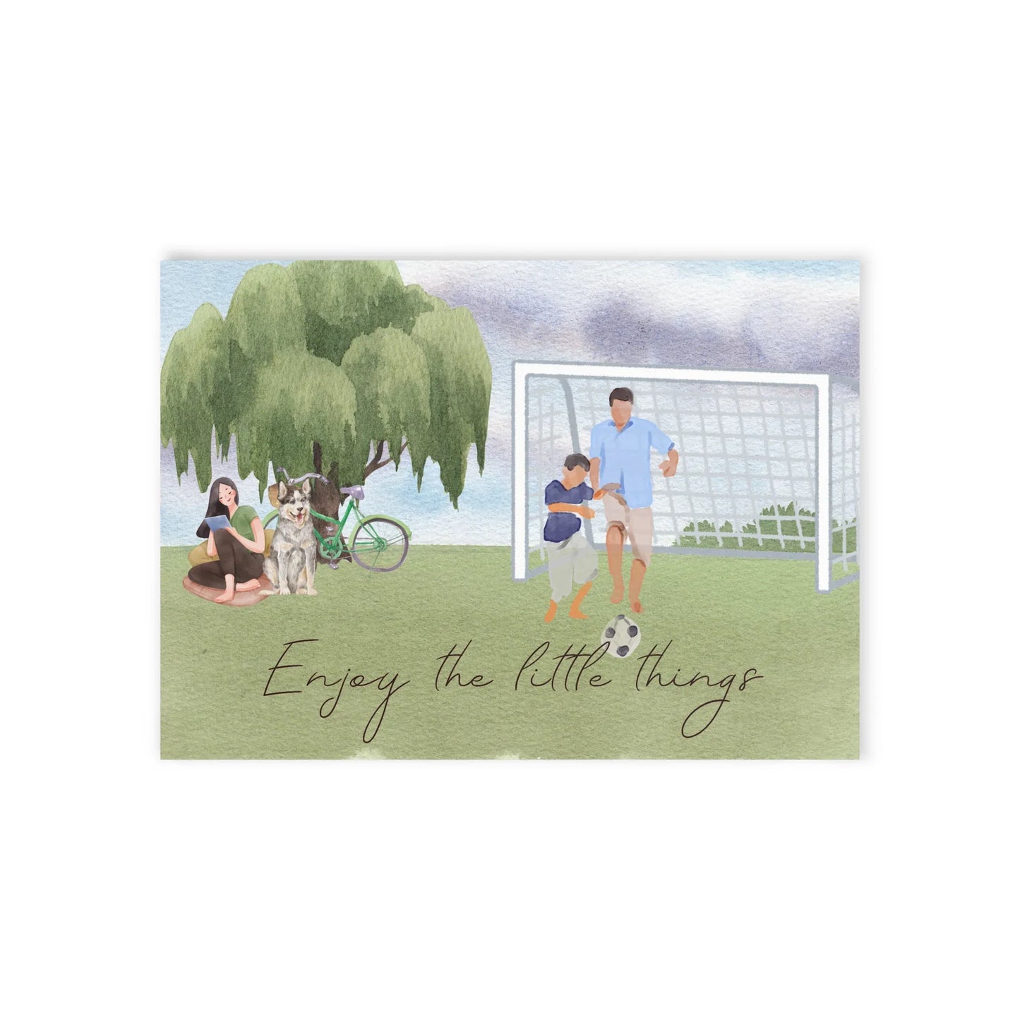 The Dreamer's Bookshop "Dad & Son" Enjoy the Little Things - The Dreamer's Bookshop.